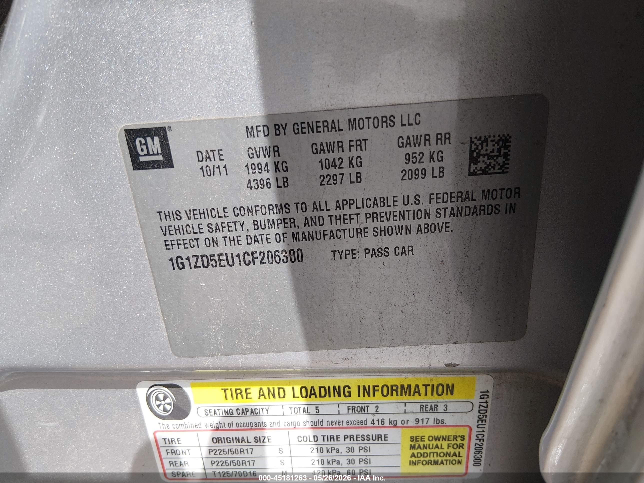 2012 Chevrolet Malibu 2lt Silver vin: 1G1ZD5EU1CF206300