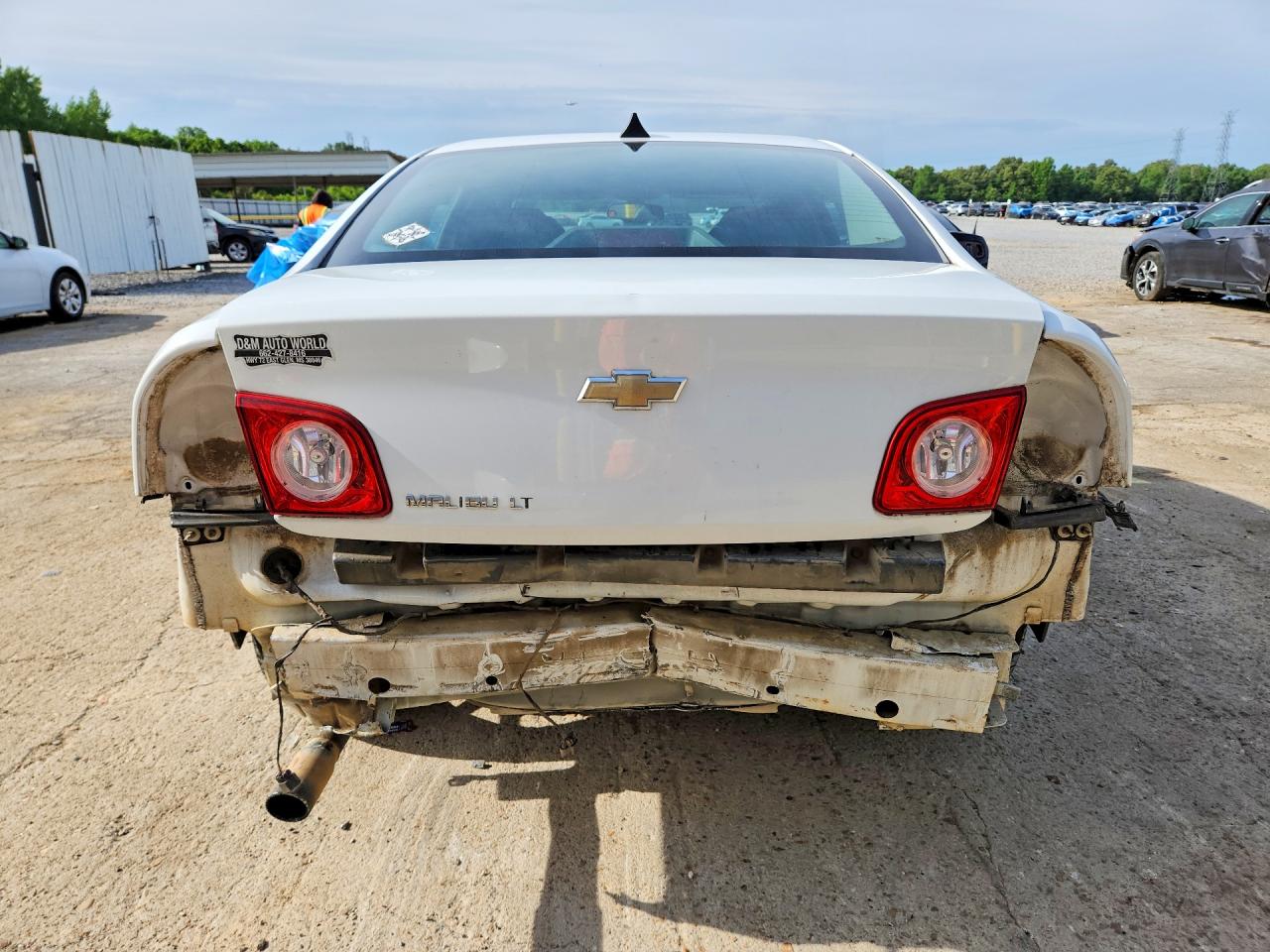 2012 Chevrolet Malibu 2lt White vin: 1G1ZD5EU3CF144978