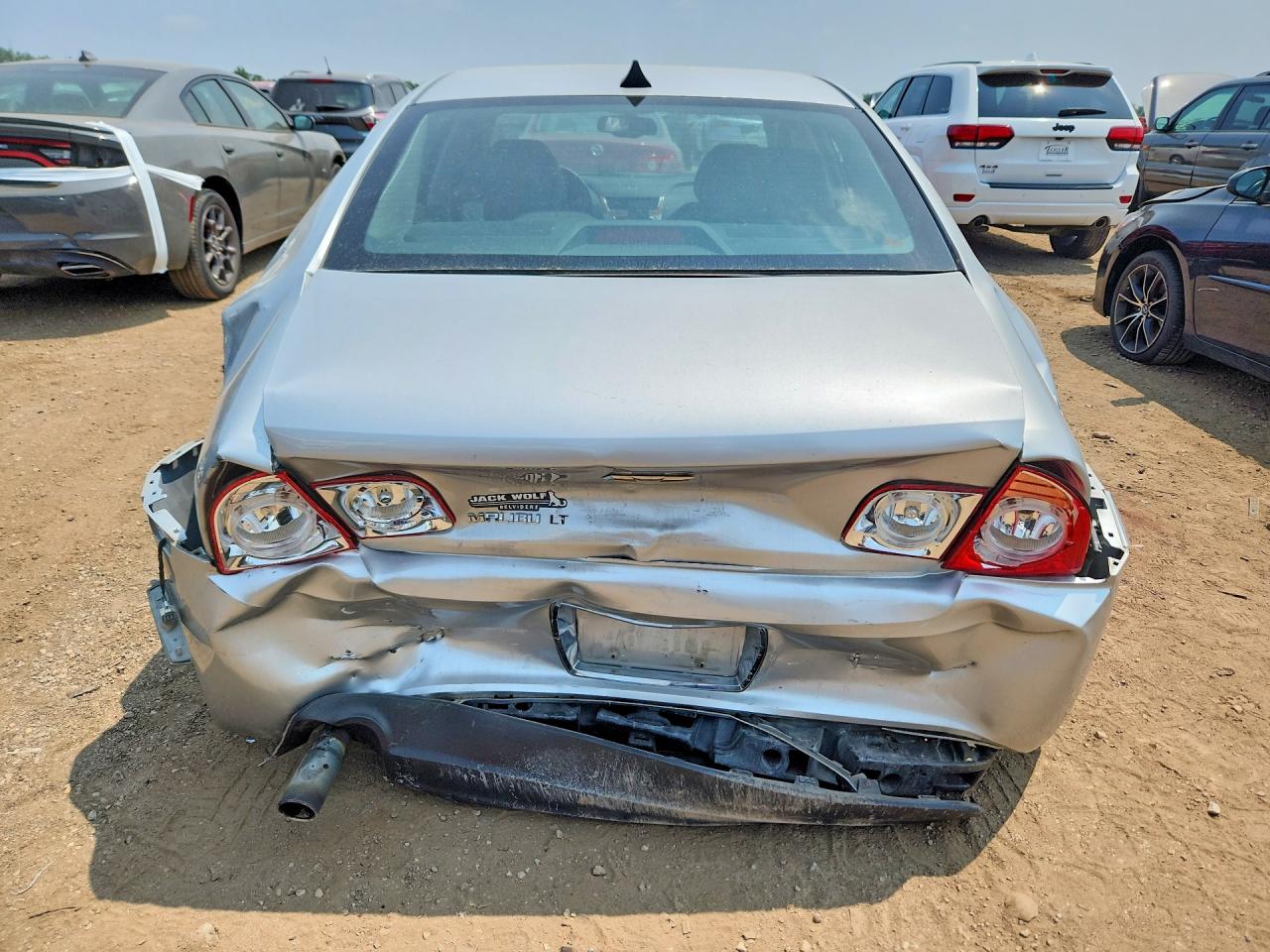 2012 Chevrolet Malibu 2lt Silver vin: 1G1ZD5EU3CF375556