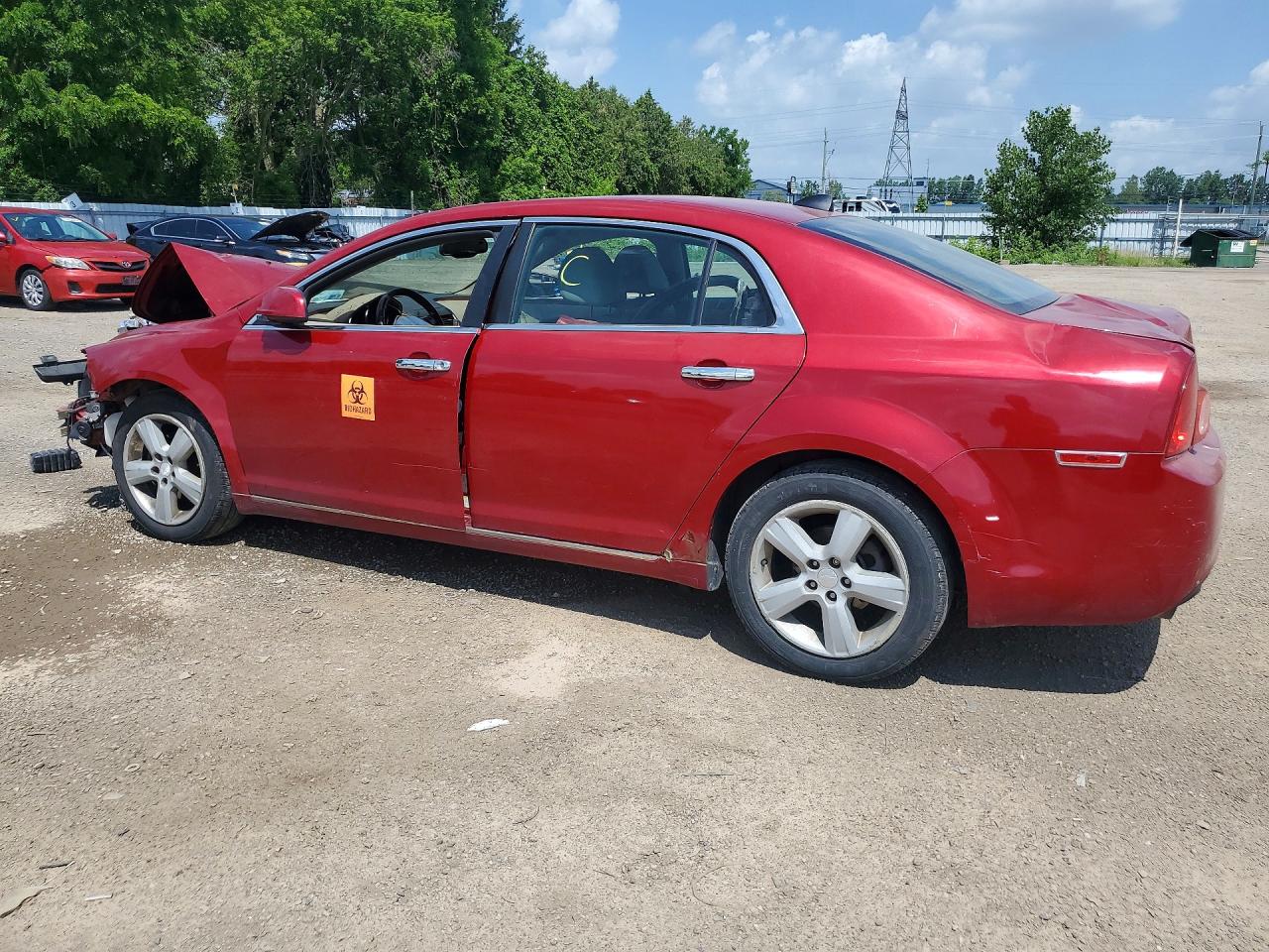 2012 Chevrolet Malibu 2lt Red vin: 1G1ZD5EU4CF324986