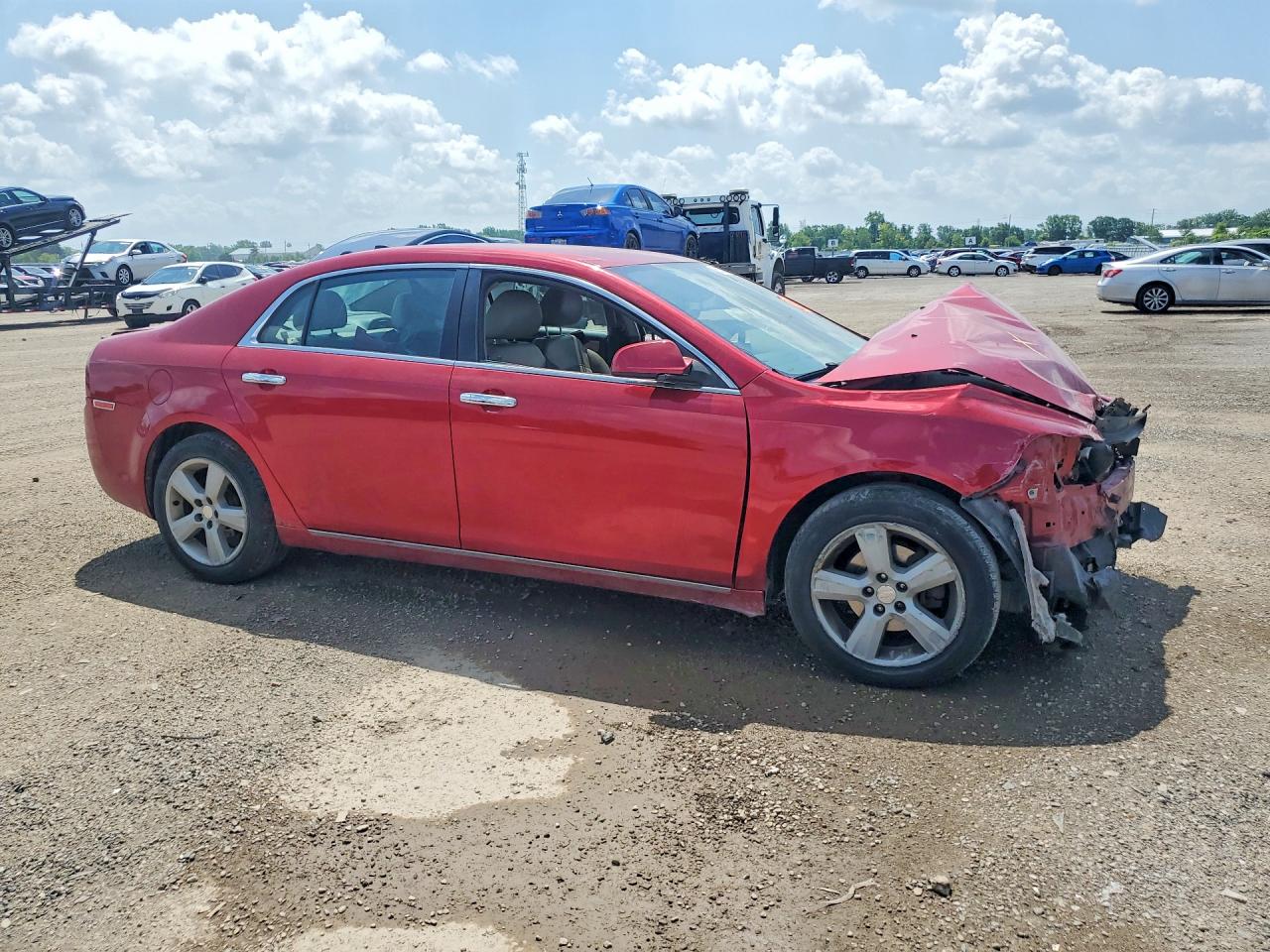 2012 Chevrolet Malibu 2lt Red vin: 1G1ZD5EU4CF324986