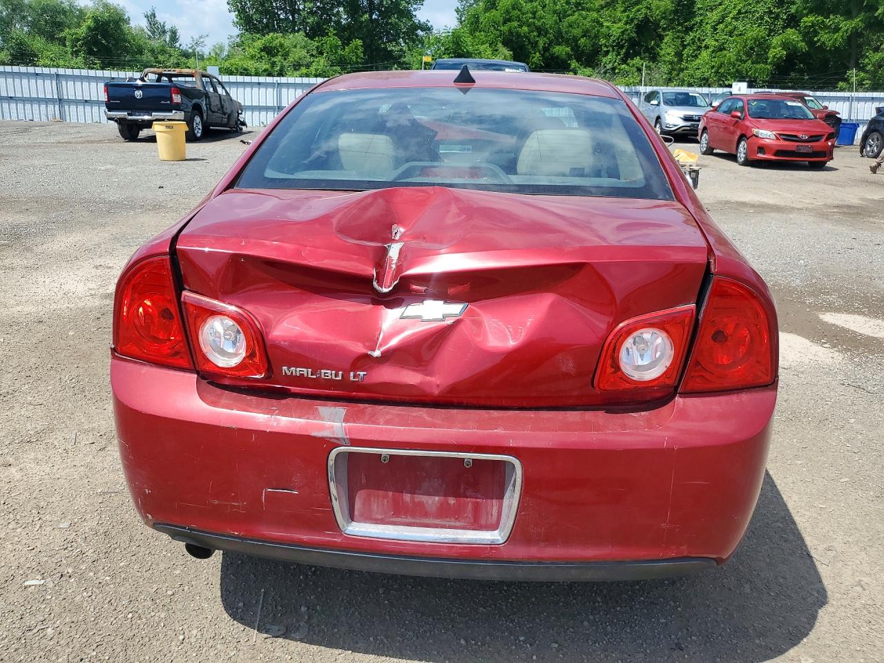2012 Chevrolet Malibu 2lt Red vin: 1G1ZD5EU4CF324986