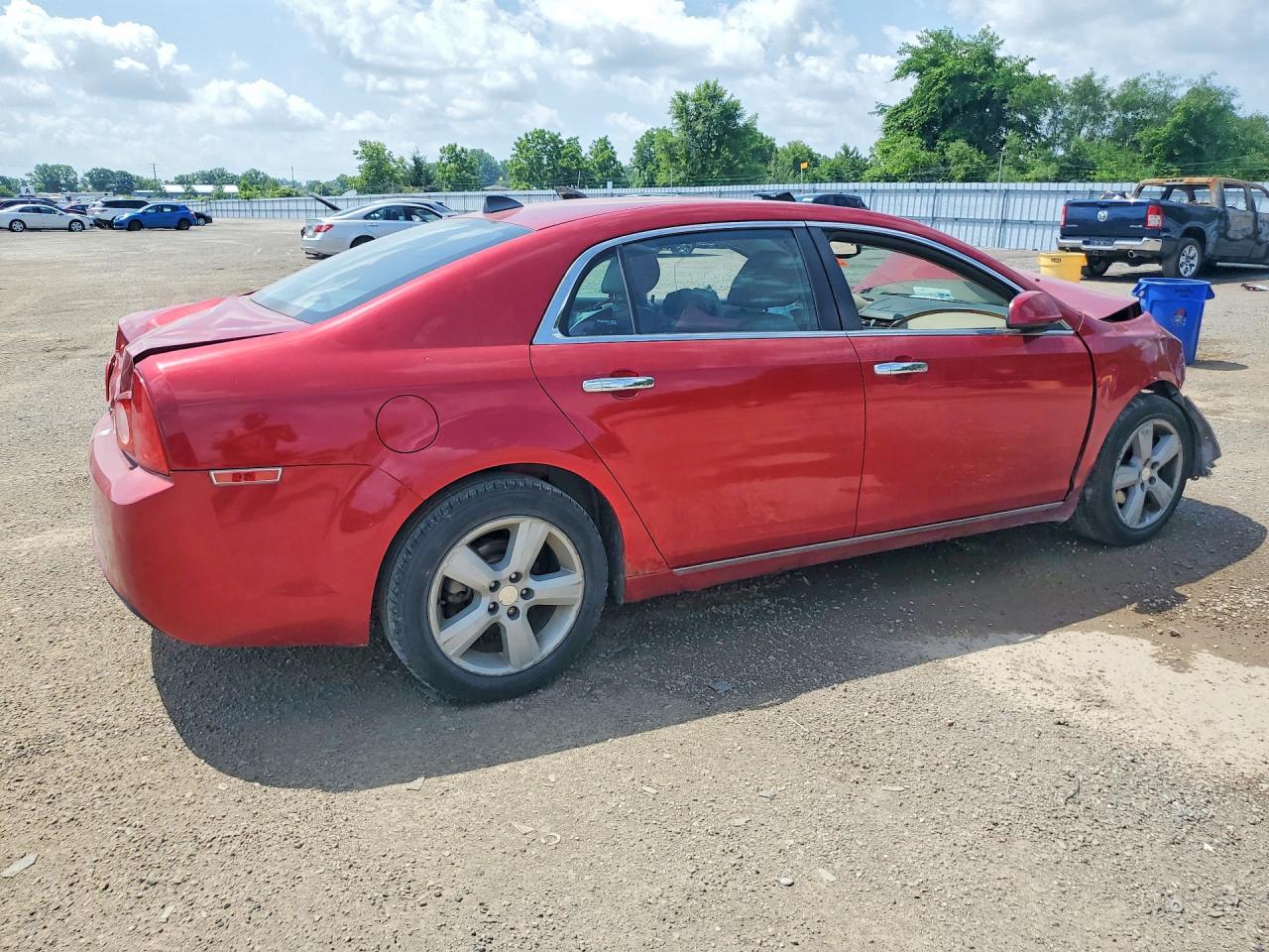 2012 Chevrolet Malibu 2lt Red vin: 1G1ZD5EU4CF324986