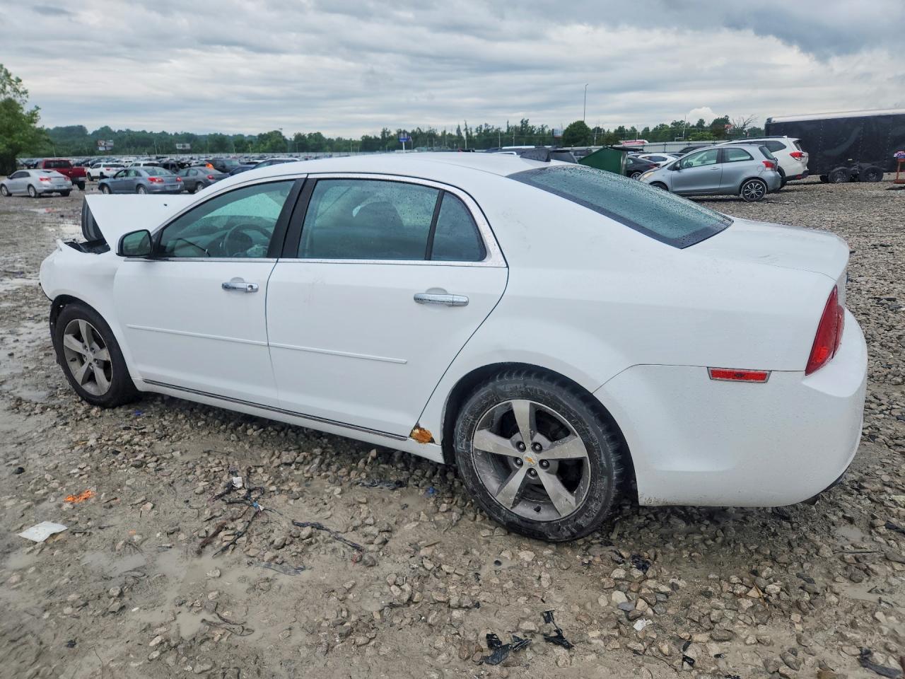 2012 Chevrolet Malibu 2lt White vin: 1G1ZD5EU5CF352926