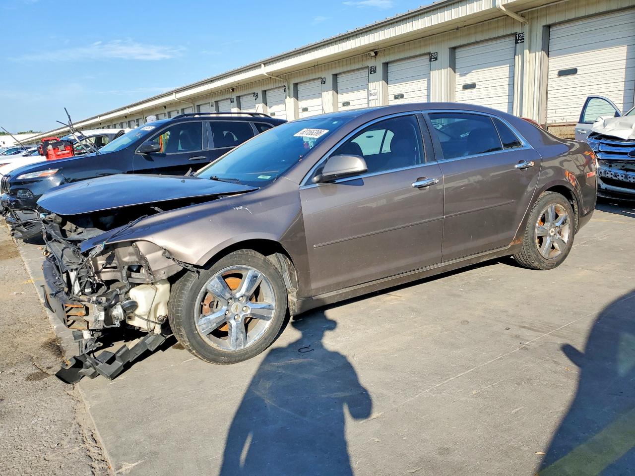 2012 Chevrolet Malibu 2lt Gray vin: 1G1ZD5EU6CF122392