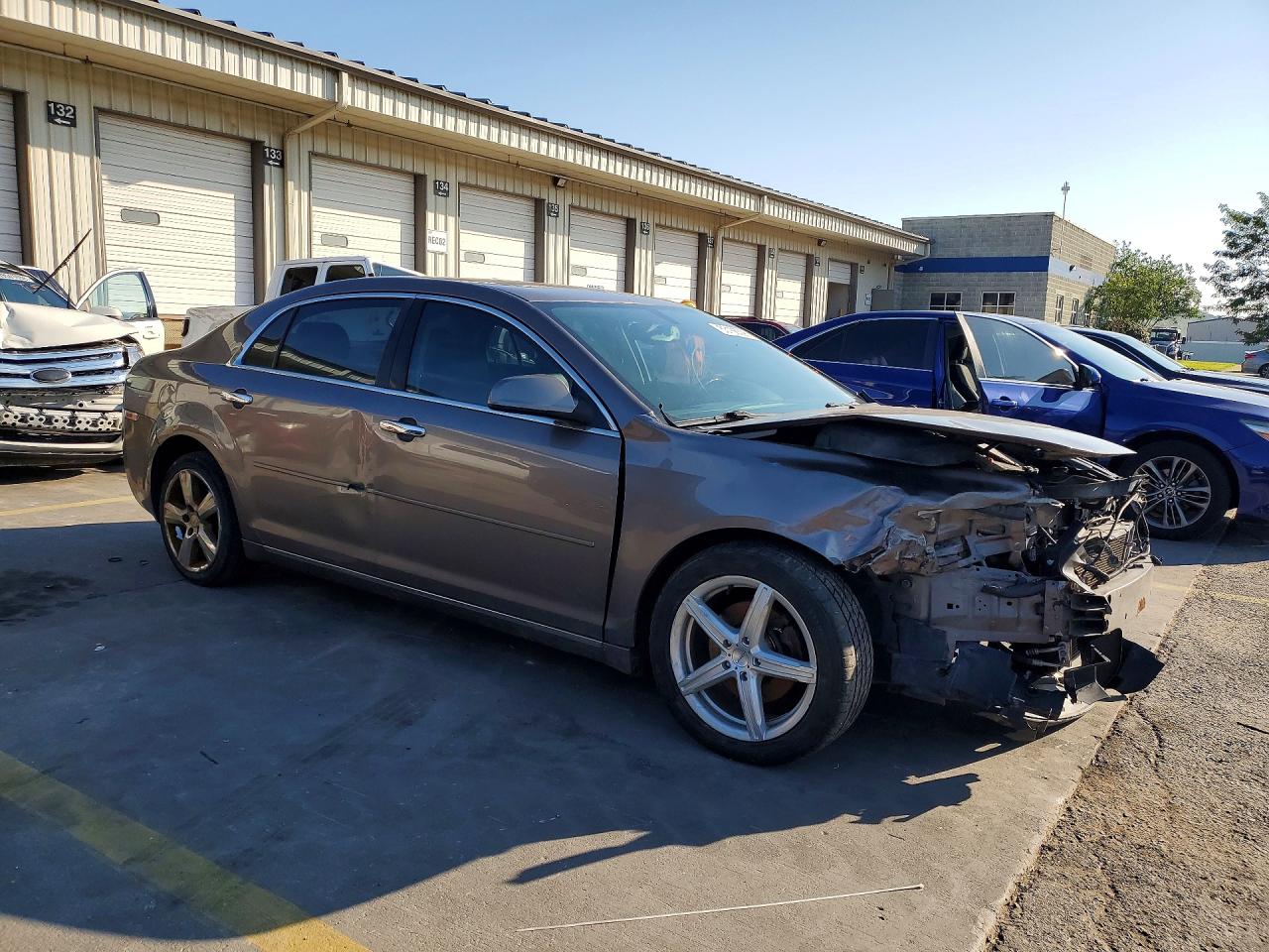 2012 Chevrolet Malibu 2lt Gray vin: 1G1ZD5EU6CF122392