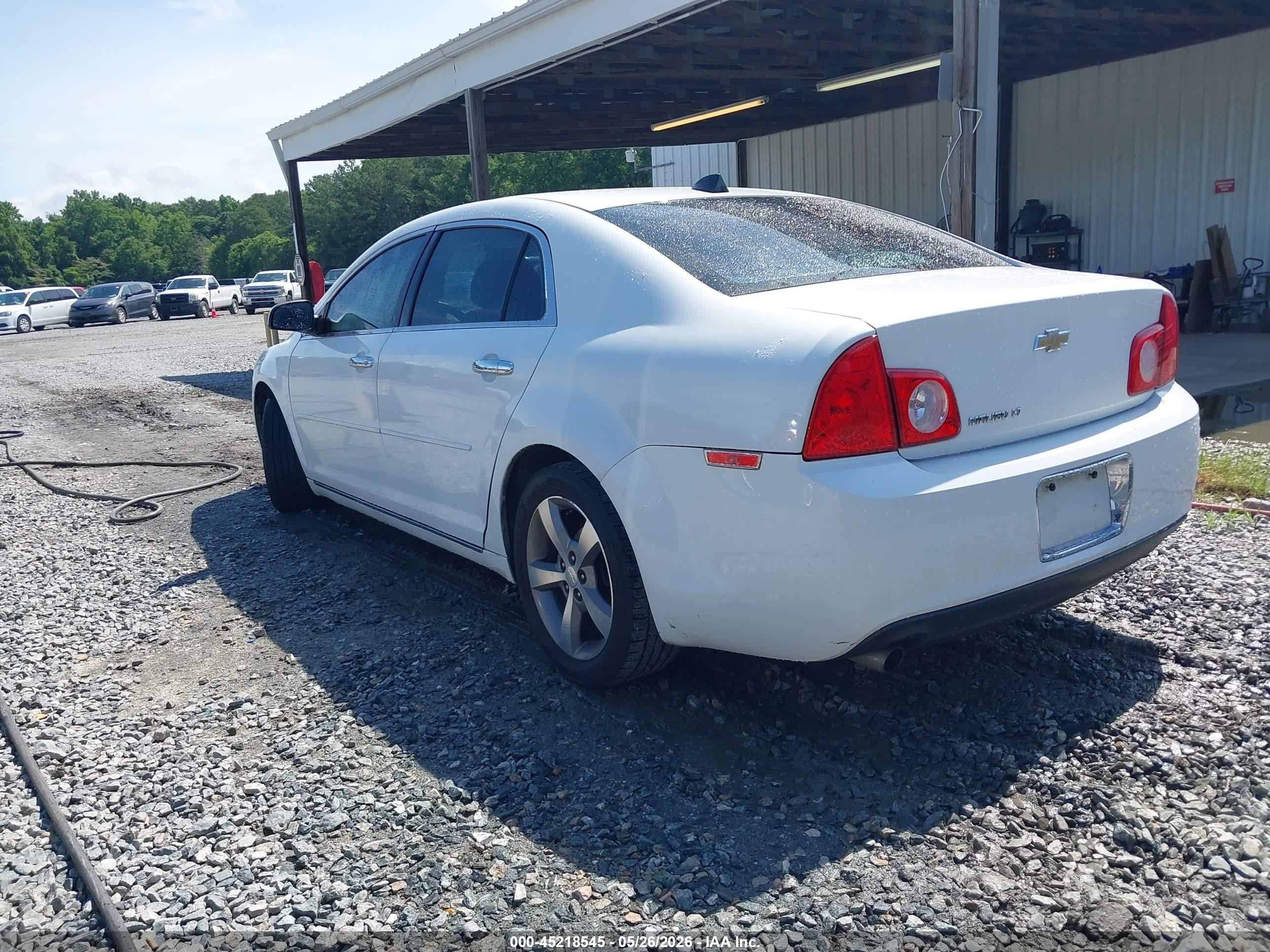 2012 Chevrolet Malibu 2lt White vin: 1G1ZD5EU6CF362395