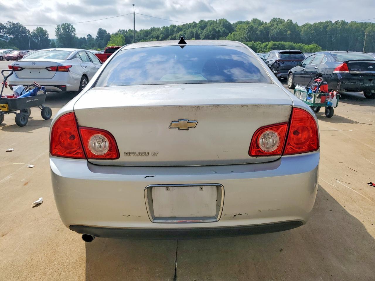2012 Chevrolet Malibu 2lt Silver vin: 1G1ZD5EU6CF385949