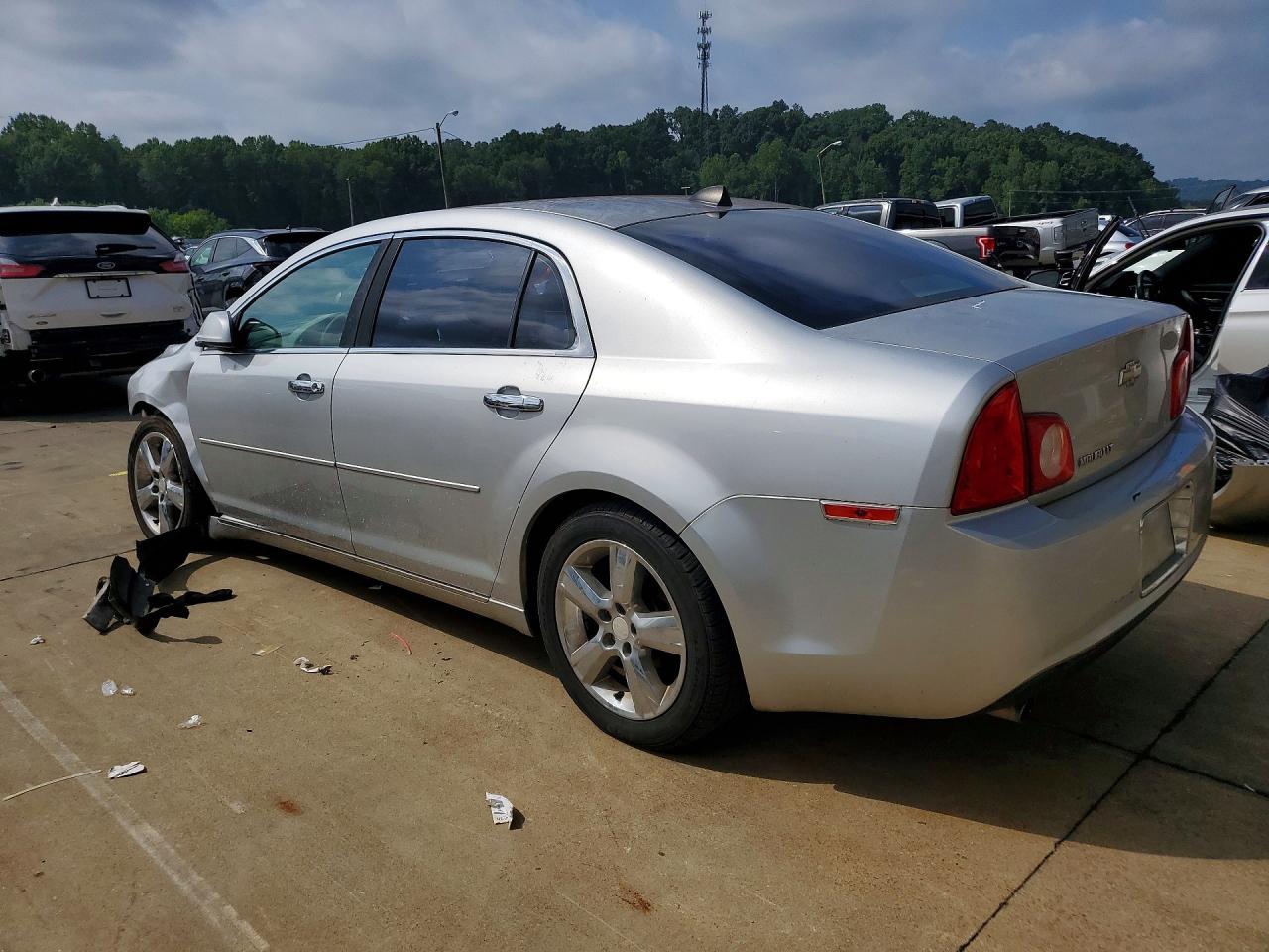 2012 Chevrolet Malibu 2lt Silver vin: 1G1ZD5EU6CF385949