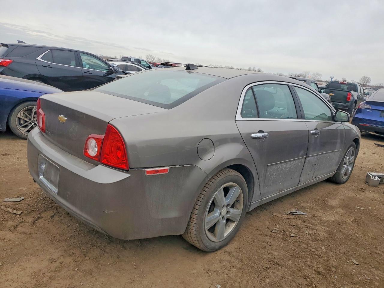 2012 Chevrolet Malibu 2lt Tan vin: 1G1ZD5EU7CF141999