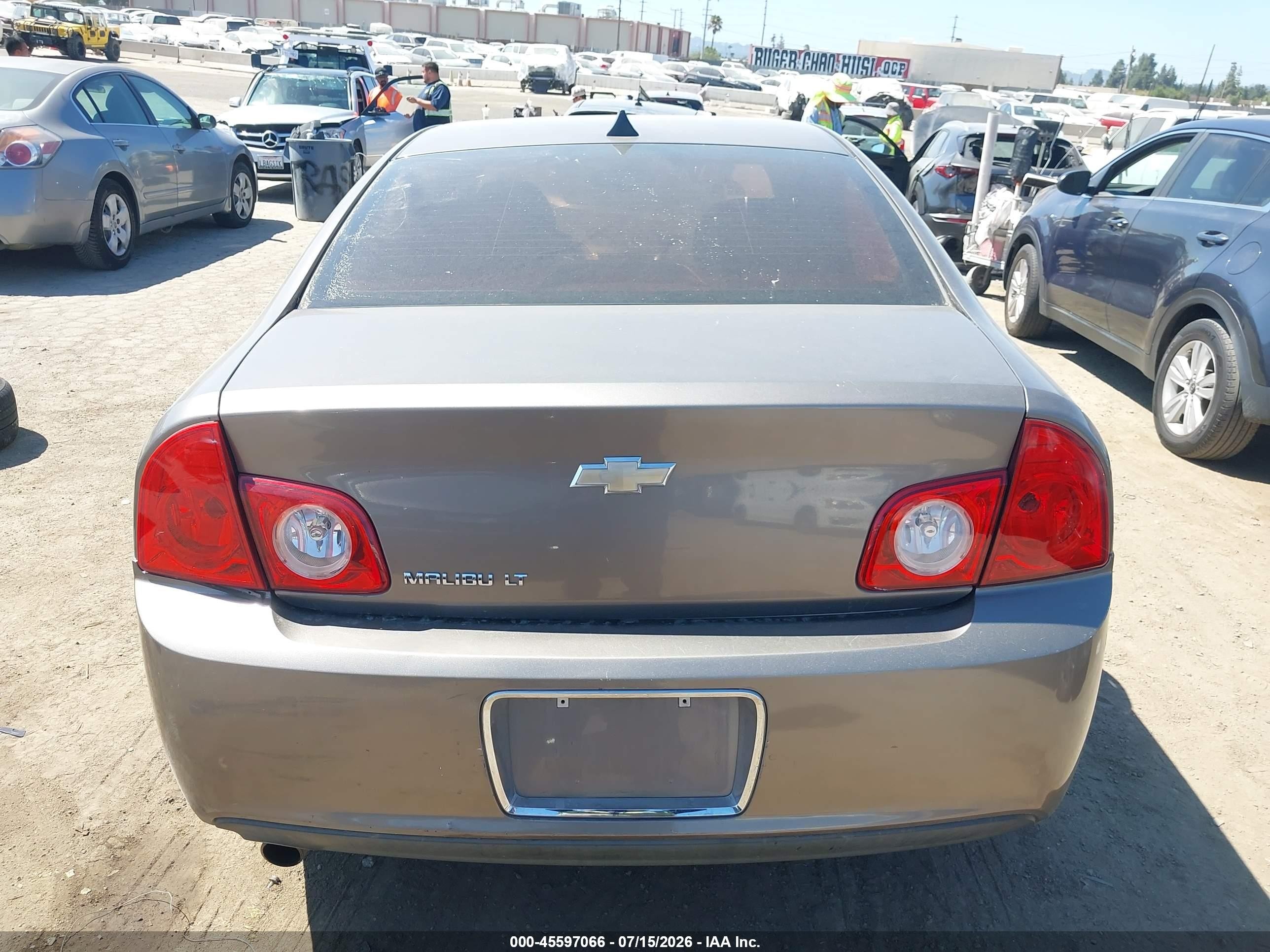 2012 Chevrolet Malibu 2lt Gray vin: 1G1ZD5EU7CF239849