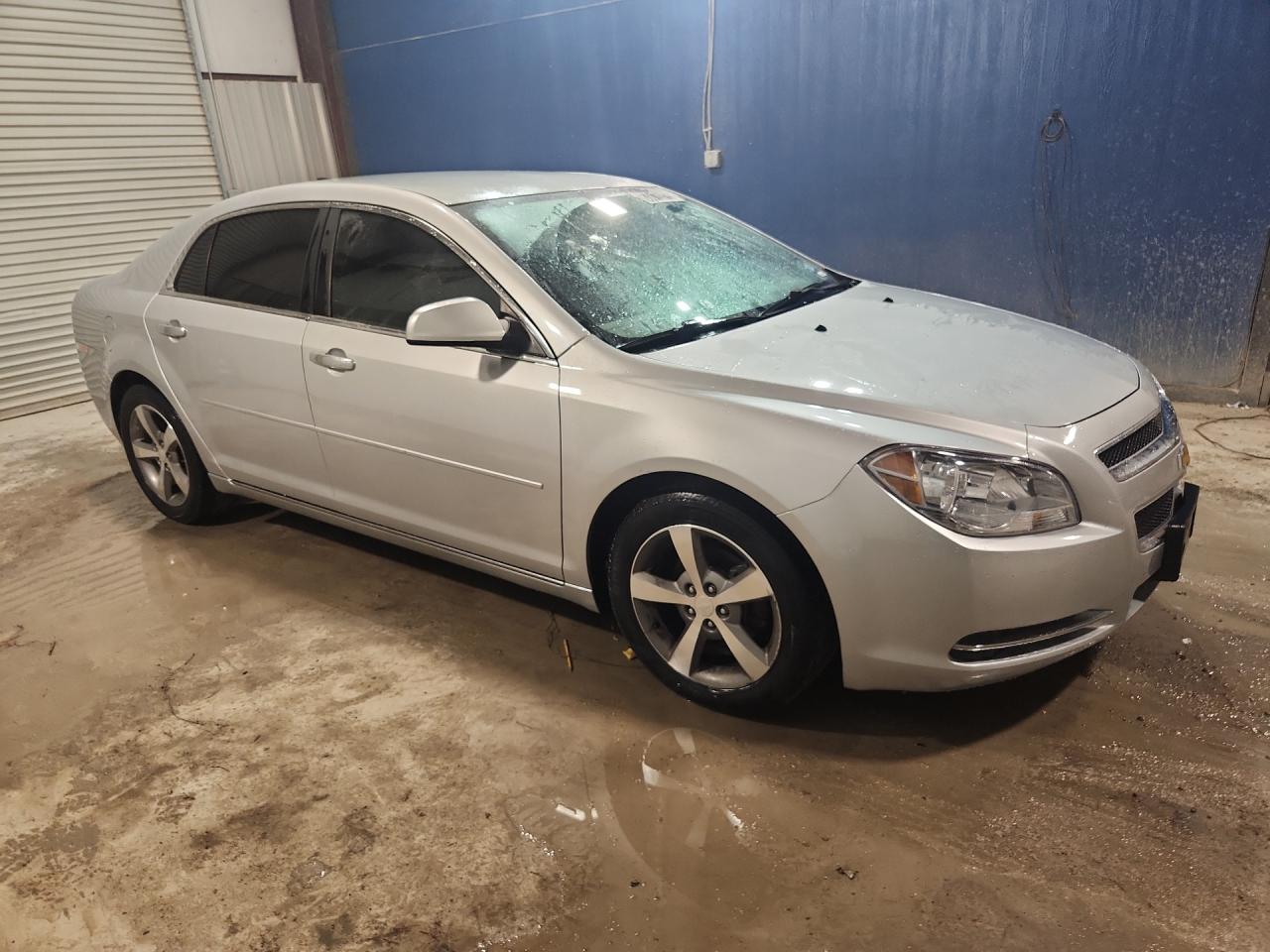 2012 Chevrolet Malibu 2lt Silver vin: 1G1ZD5EU7CF340020 Damage: Right Front Door, Dent(S) W/No Paint Dmg, < 1/8 Inch