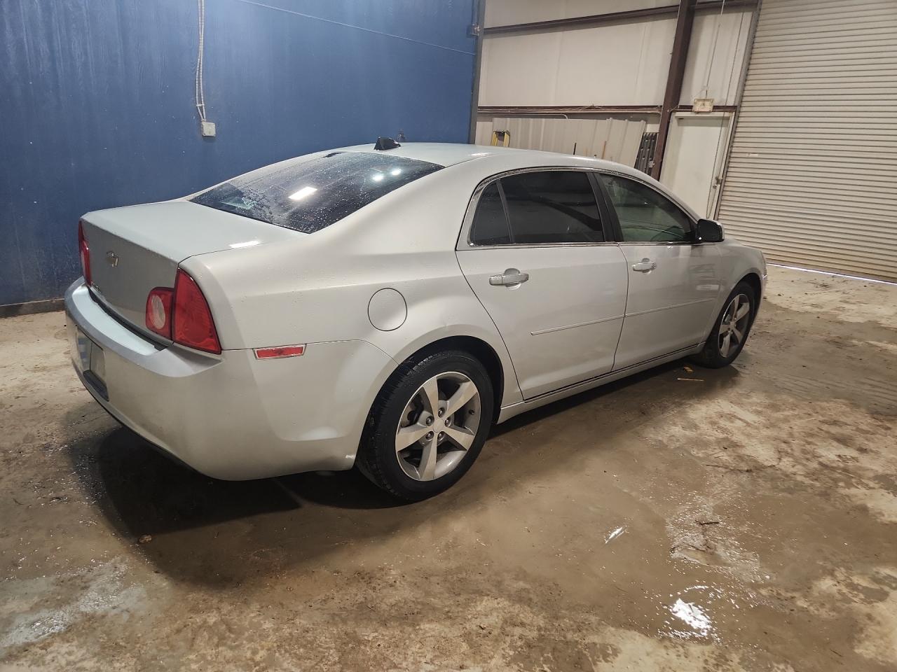 2012 Chevrolet Malibu 2lt Silver vin: 1G1ZD5EU7CF340020 Damage: Right Qtr Panel, Dent(S) W/ Paint Dmg, 1/2 To 1 Inch