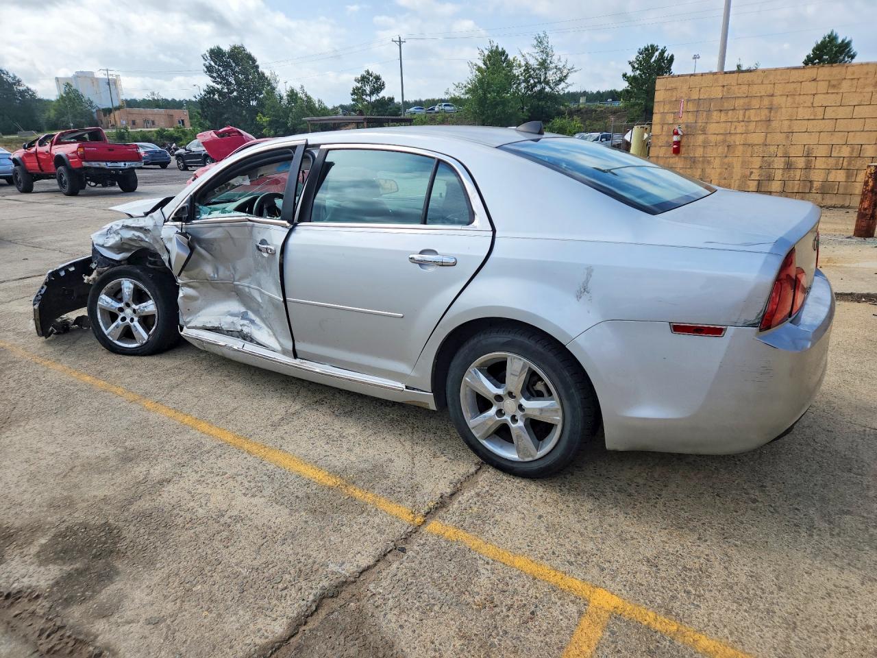 2012 Chevrolet Malibu 2lt Silver vin: 1G1ZD5EU7CF348912