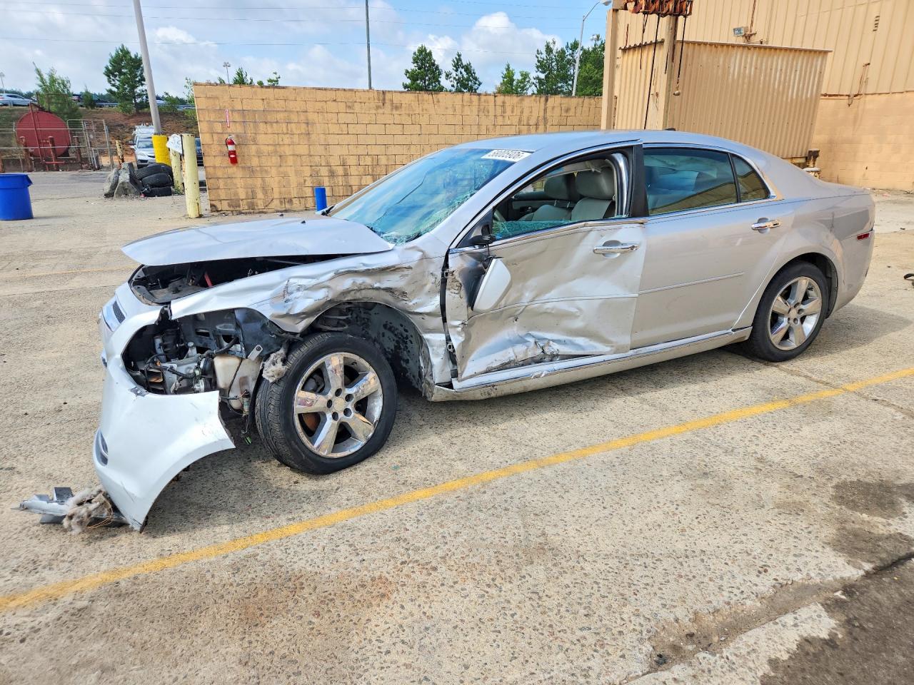 2012 Chevrolet Malibu 2lt Silver vin: 1G1ZD5EU7CF348912