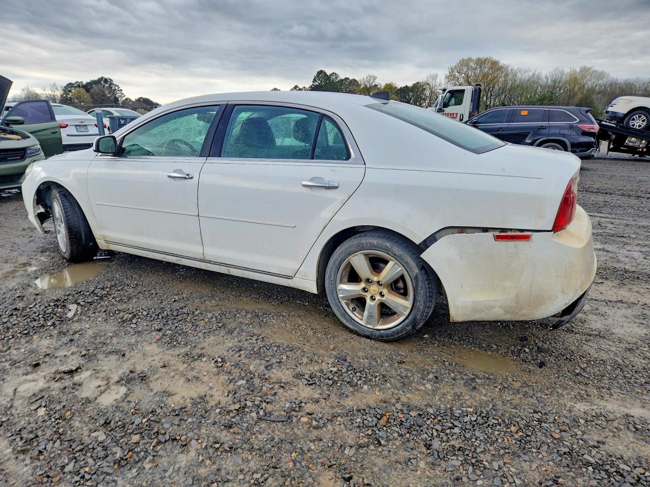 2012 Chevrolet Malibu 2lt White vin: 1G1ZD5EUXCF126901