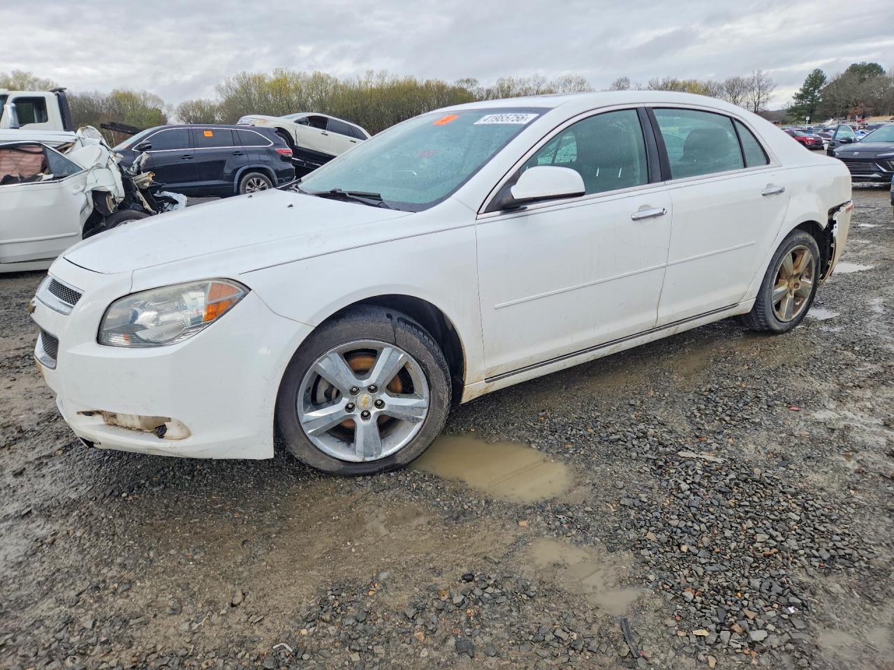 2012 Chevrolet Malibu 2lt White vin: 1G1ZD5EUXCF126901