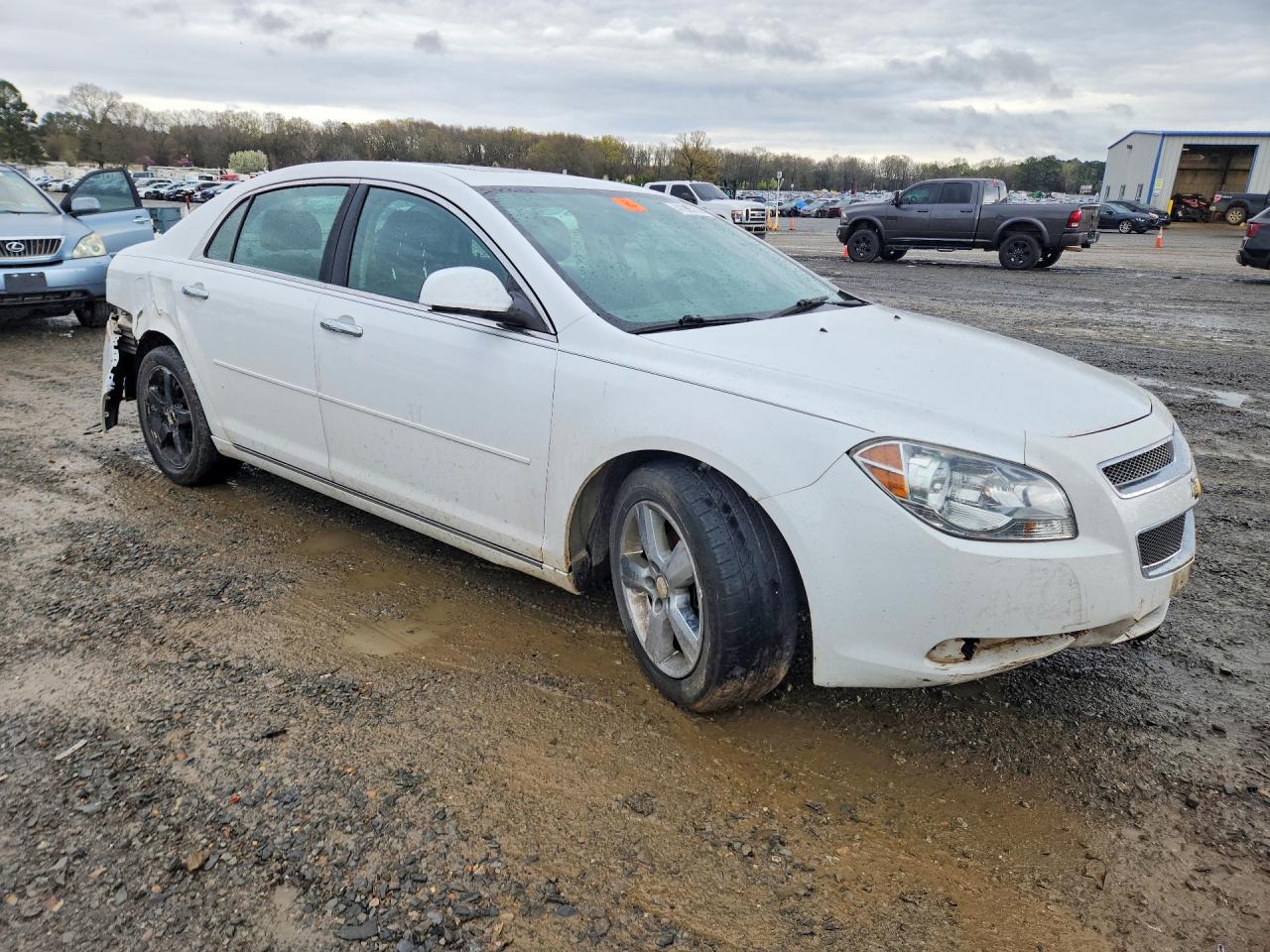 2012 Chevrolet Malibu 2lt White vin: 1G1ZD5EUXCF126901