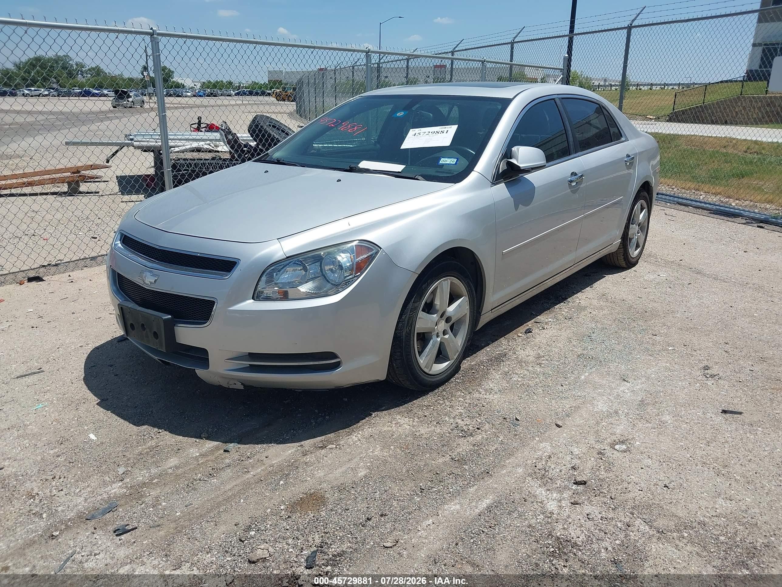 2012 Chevrolet Malibu 2lt Silver vin: 1G1ZD5EUXCF328850