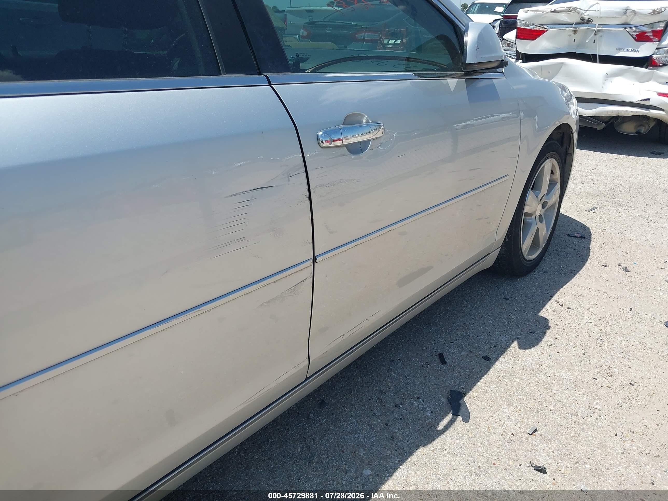 2012 Chevrolet Malibu 2lt Silver vin: 1G1ZD5EUXCF328850