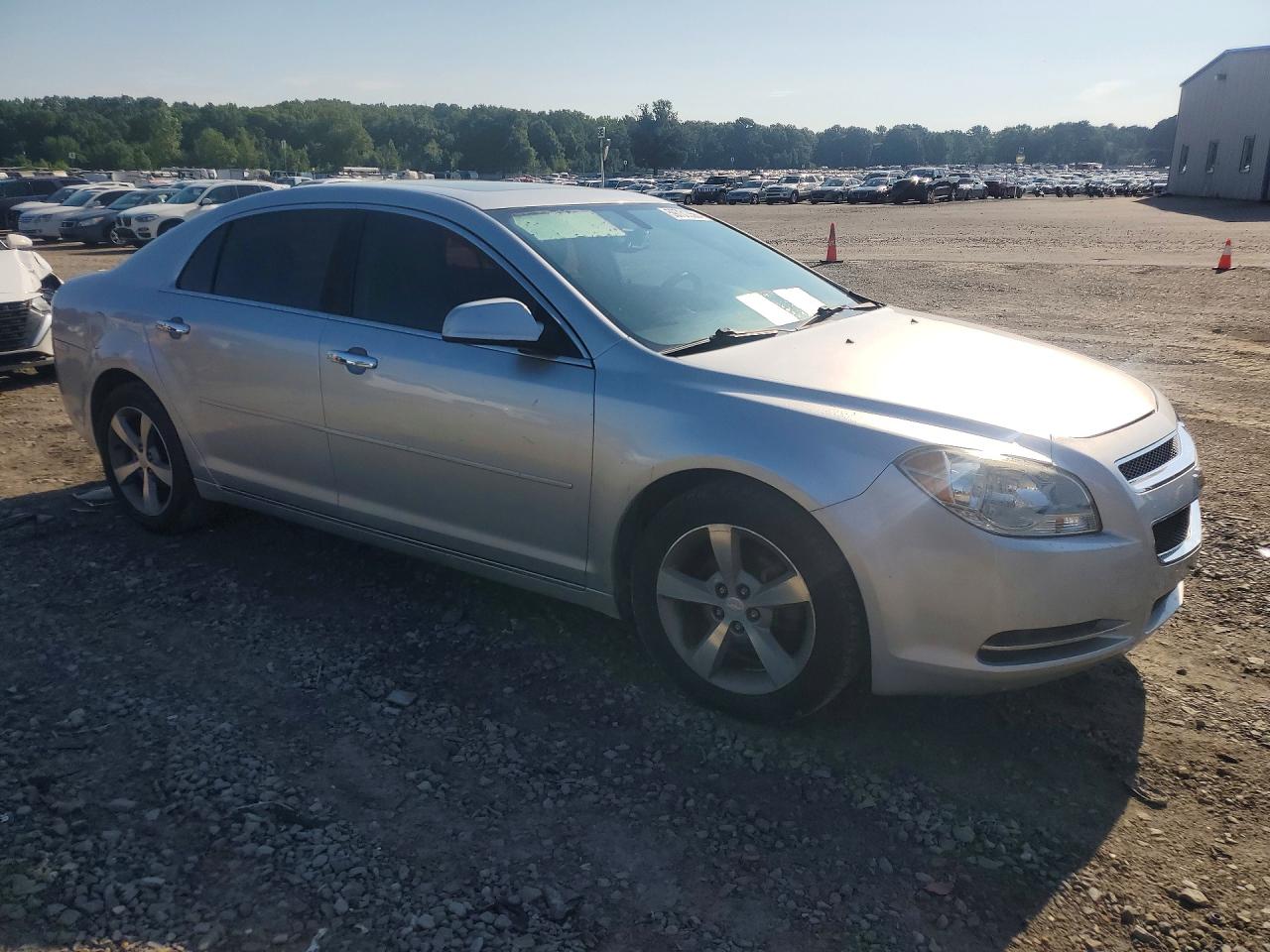 2012 Chevrolet Malibu 2lt Silver vin: 1G1ZD5EUXCF356972