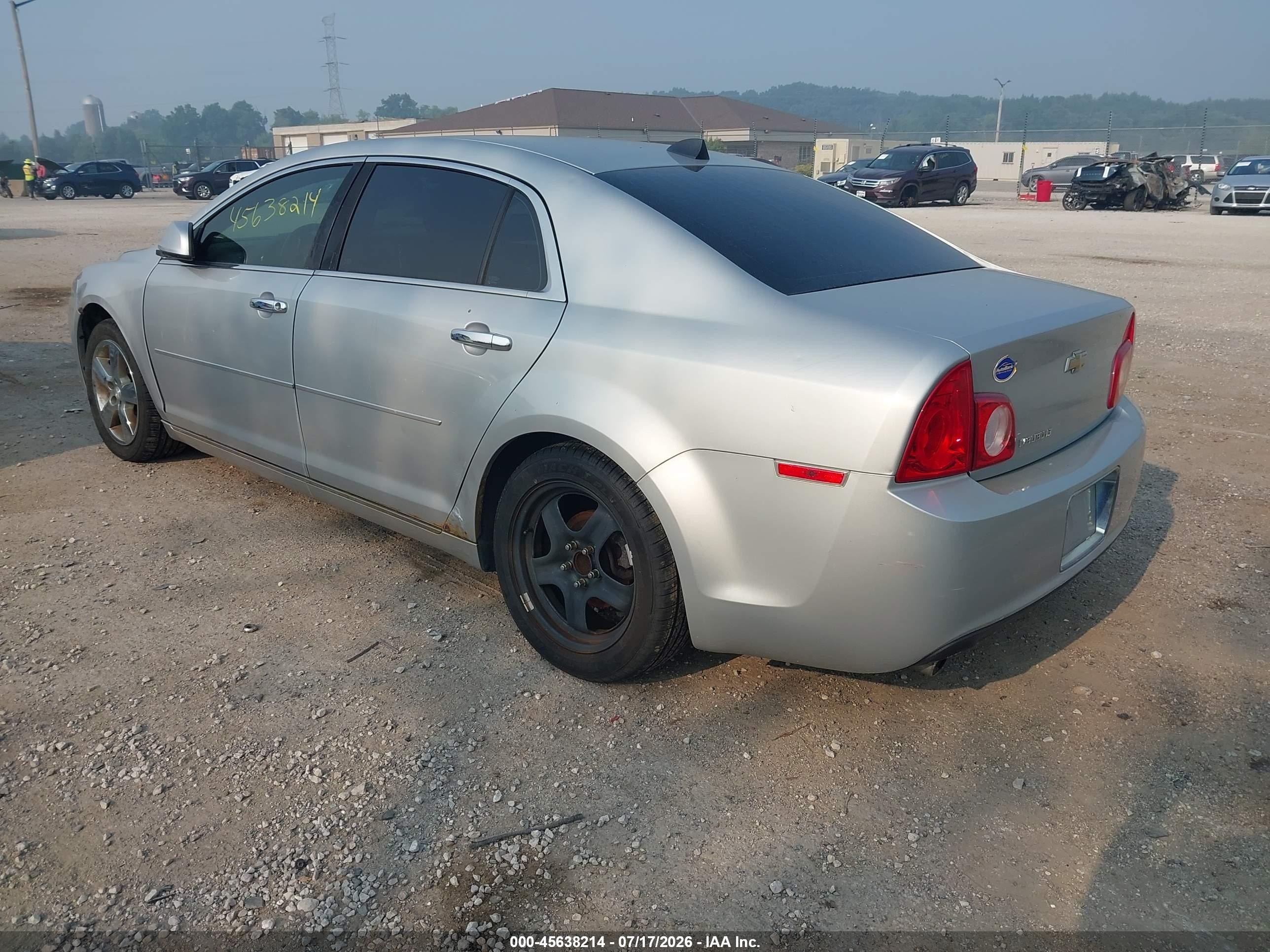 2012 Chevrolet Malibu 2lt Серебряный vin: 1G1ZD5EUXCF377661