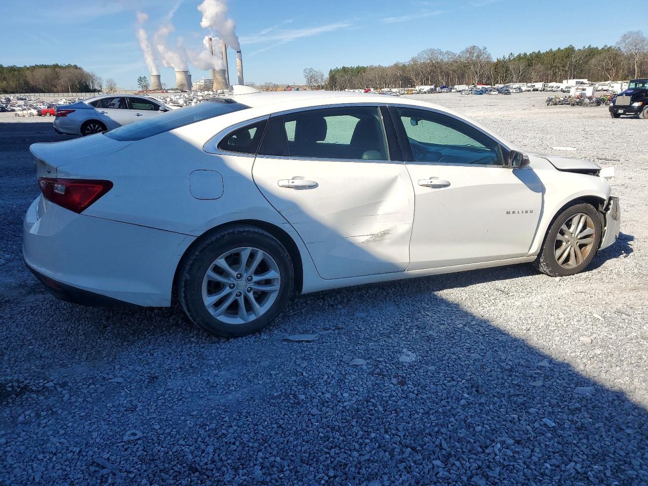 2018 Chevrolet Malibu Lt Белый vin: 1G1ZD5ST0JF134174