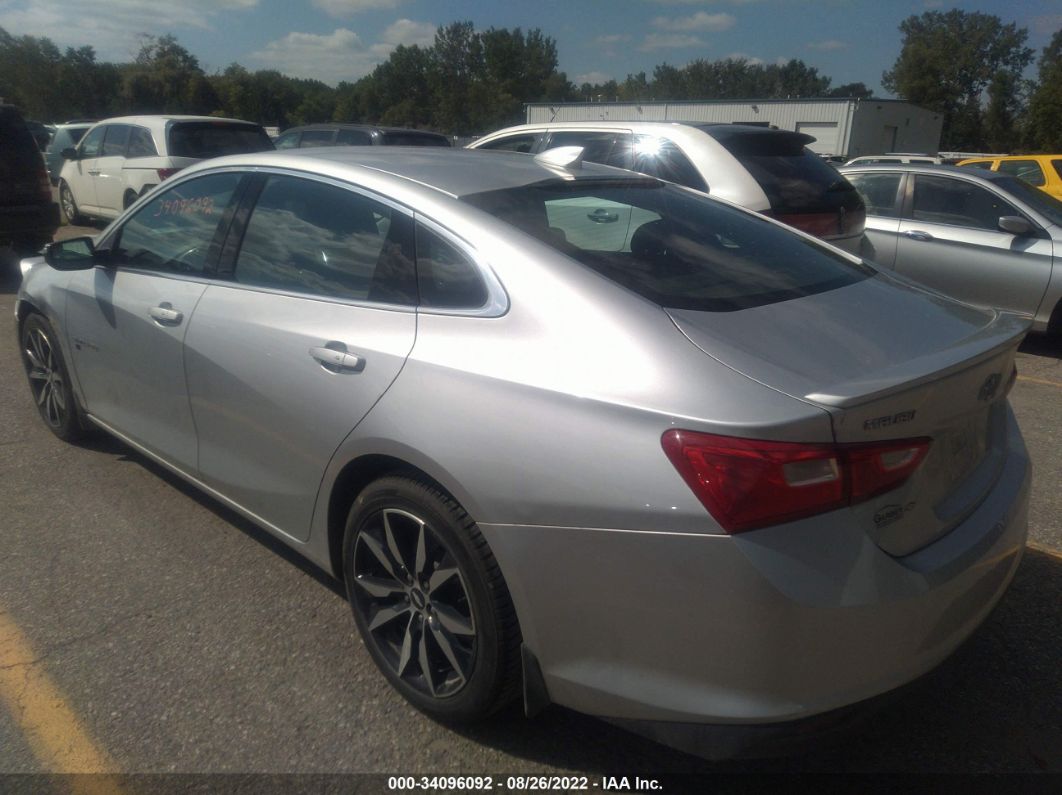 2018 Chevrolet Malibu Lt Silver vin: 1G1ZD5ST0JF197324