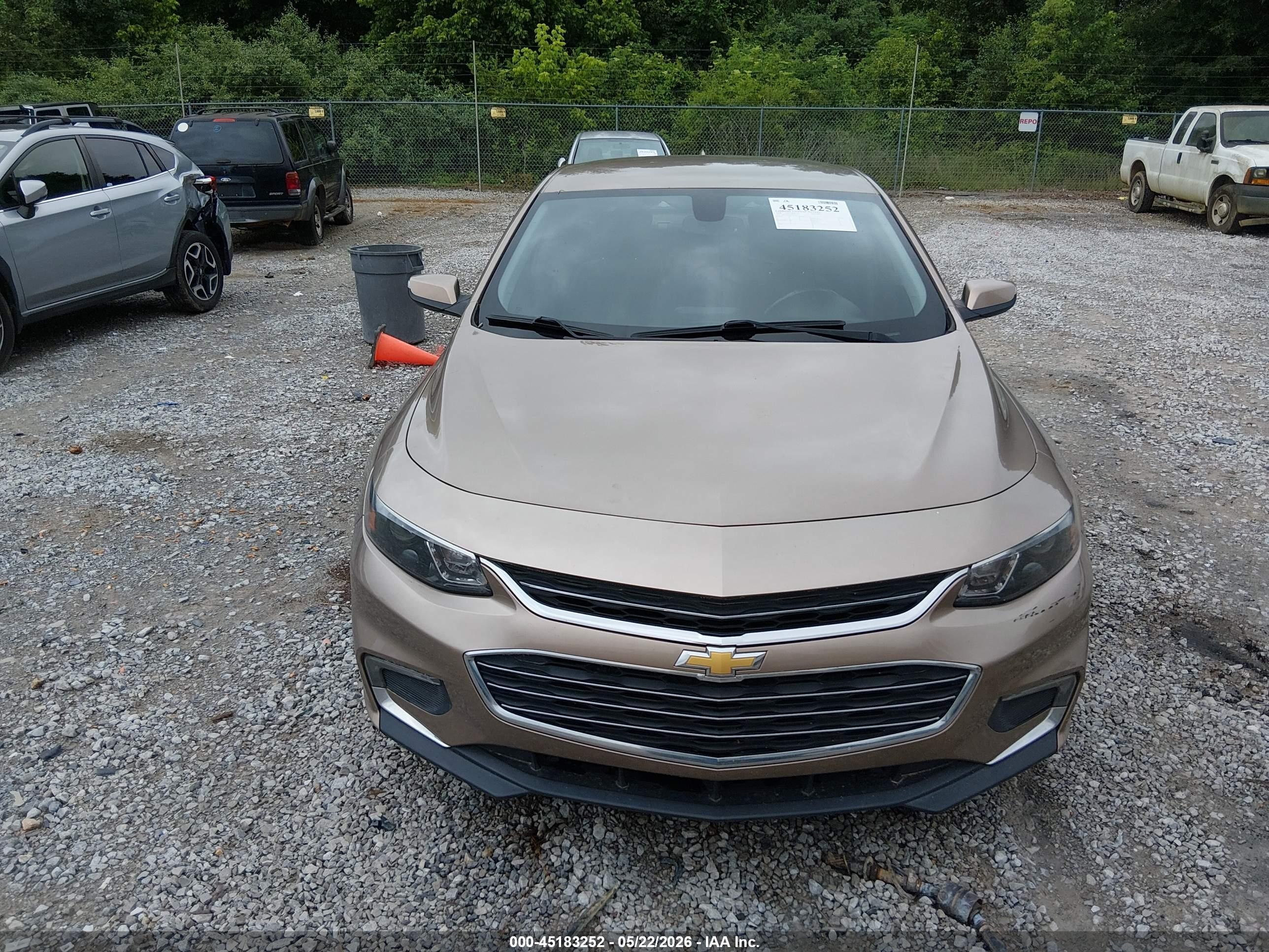 2018 Chevrolet Malibu Lt Gold vin: 1G1ZD5ST0JF251527
