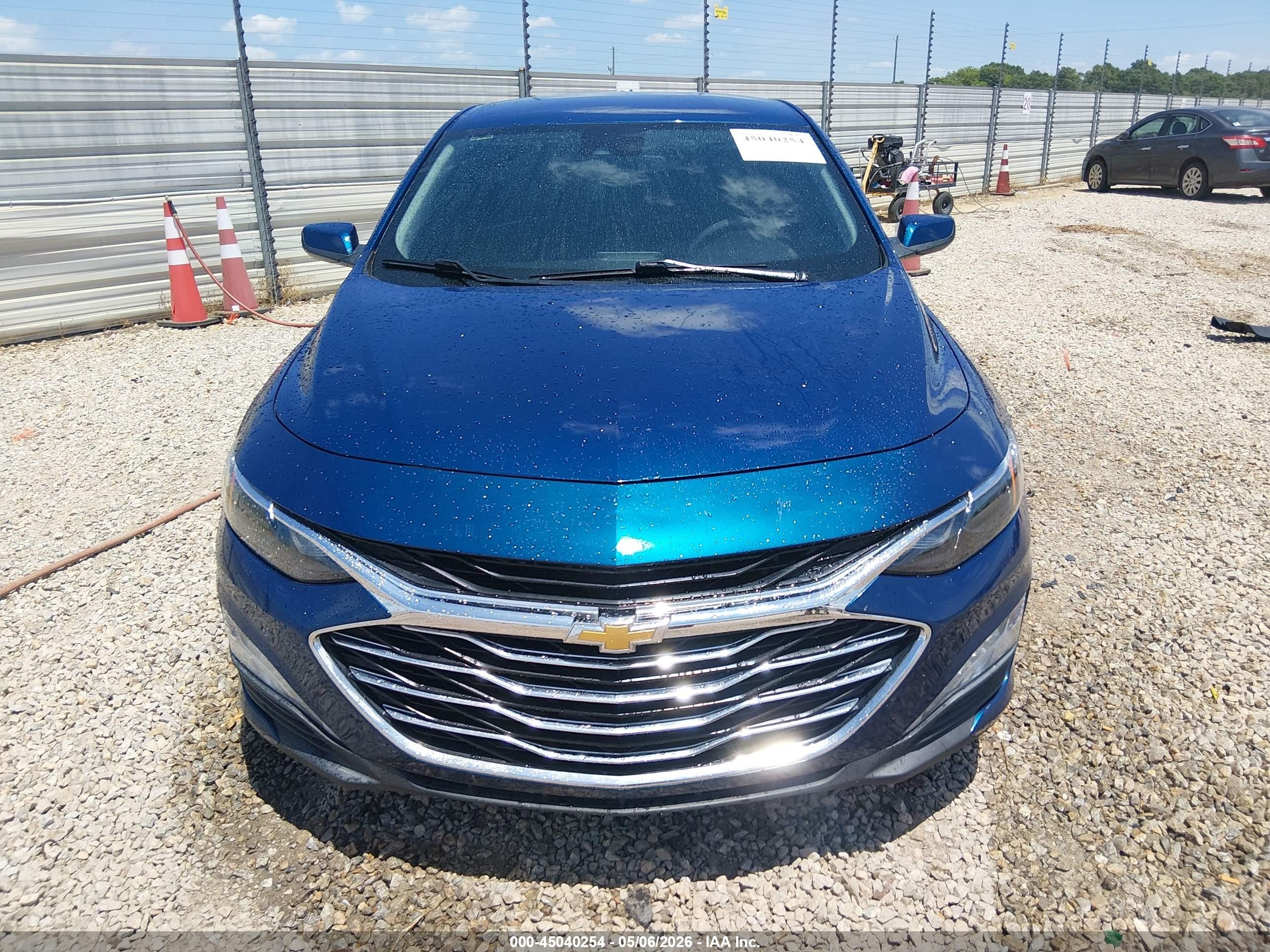 2019 Chevrolet Malibu Lt Синий vin: 1G1ZD5ST0KF135830