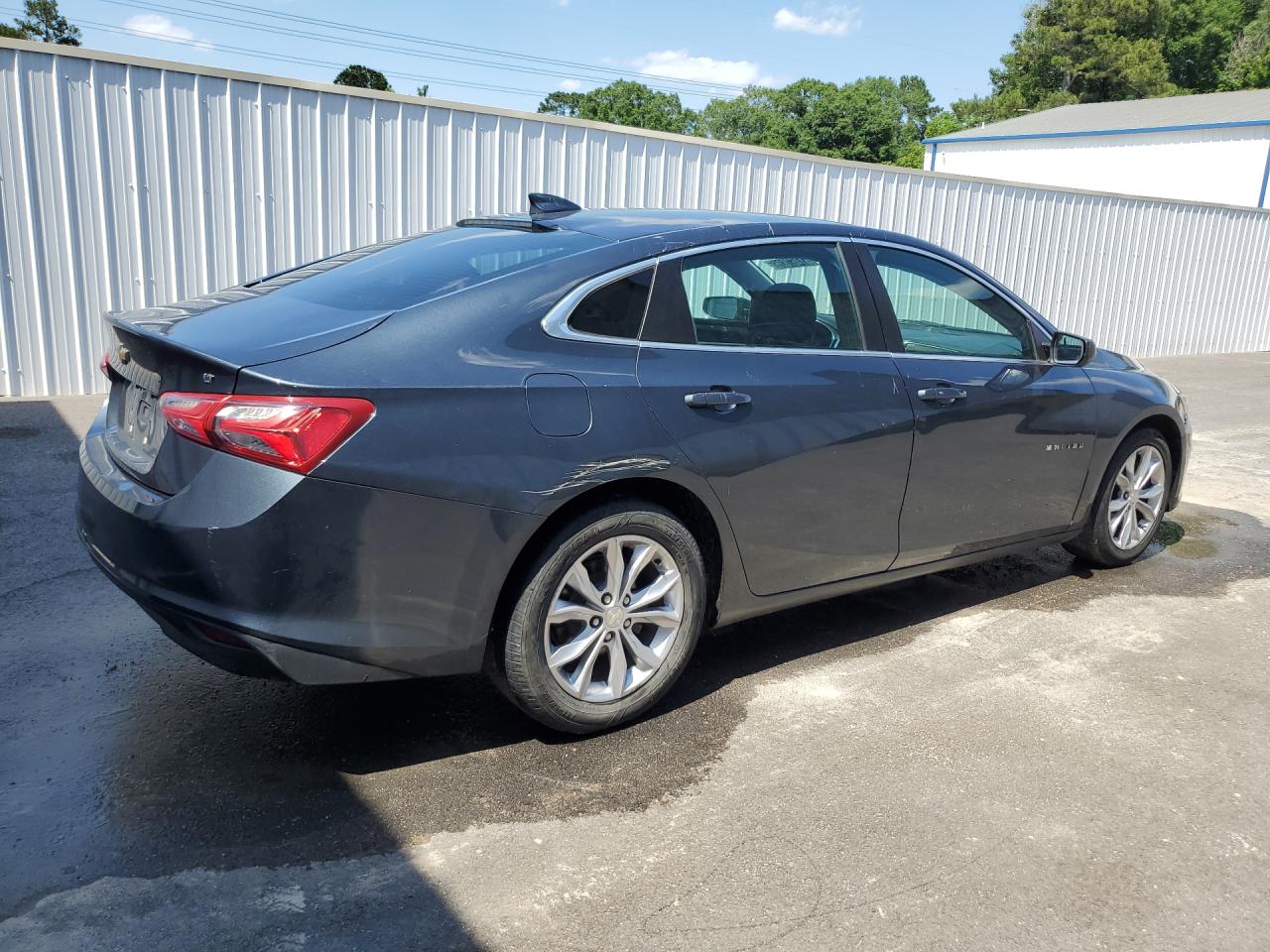 2019 Chevrolet Malibu Lt Серый vin: 1G1ZD5ST0KF155771 Damage: Right Qtr Panel, Dent(S) W/ Paint Dmg, > 12 Inches