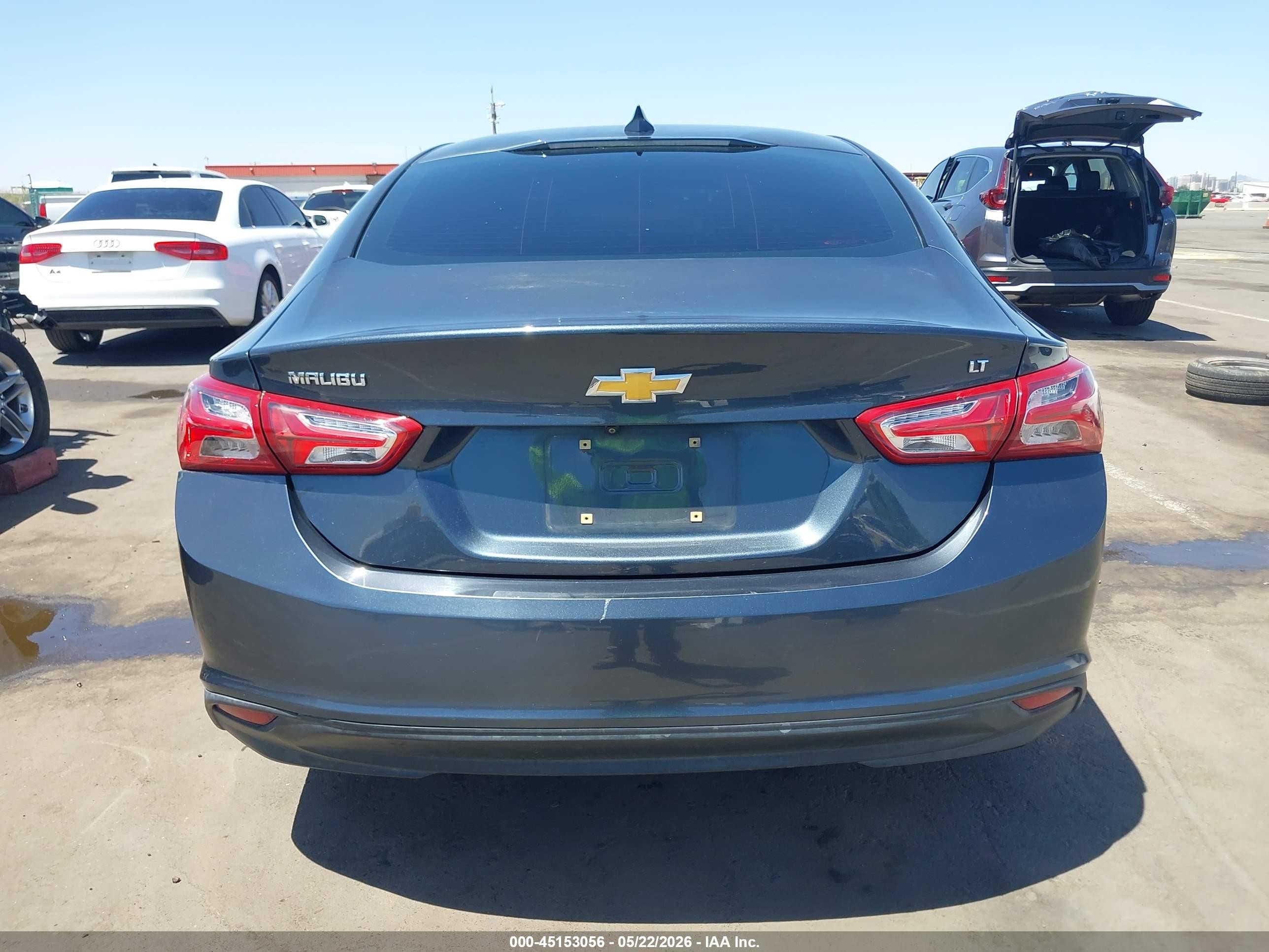 2019 Chevrolet Malibu Lt Синий vin: 1G1ZD5ST0KF158007
