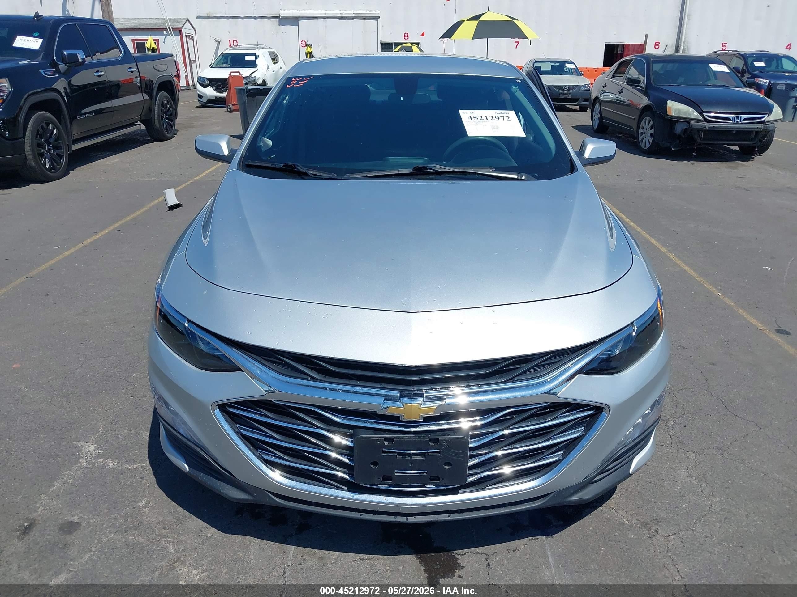 2022 Chevrolet Malibu Fwd Lt Silver vin: 1G1ZD5ST0NF154978