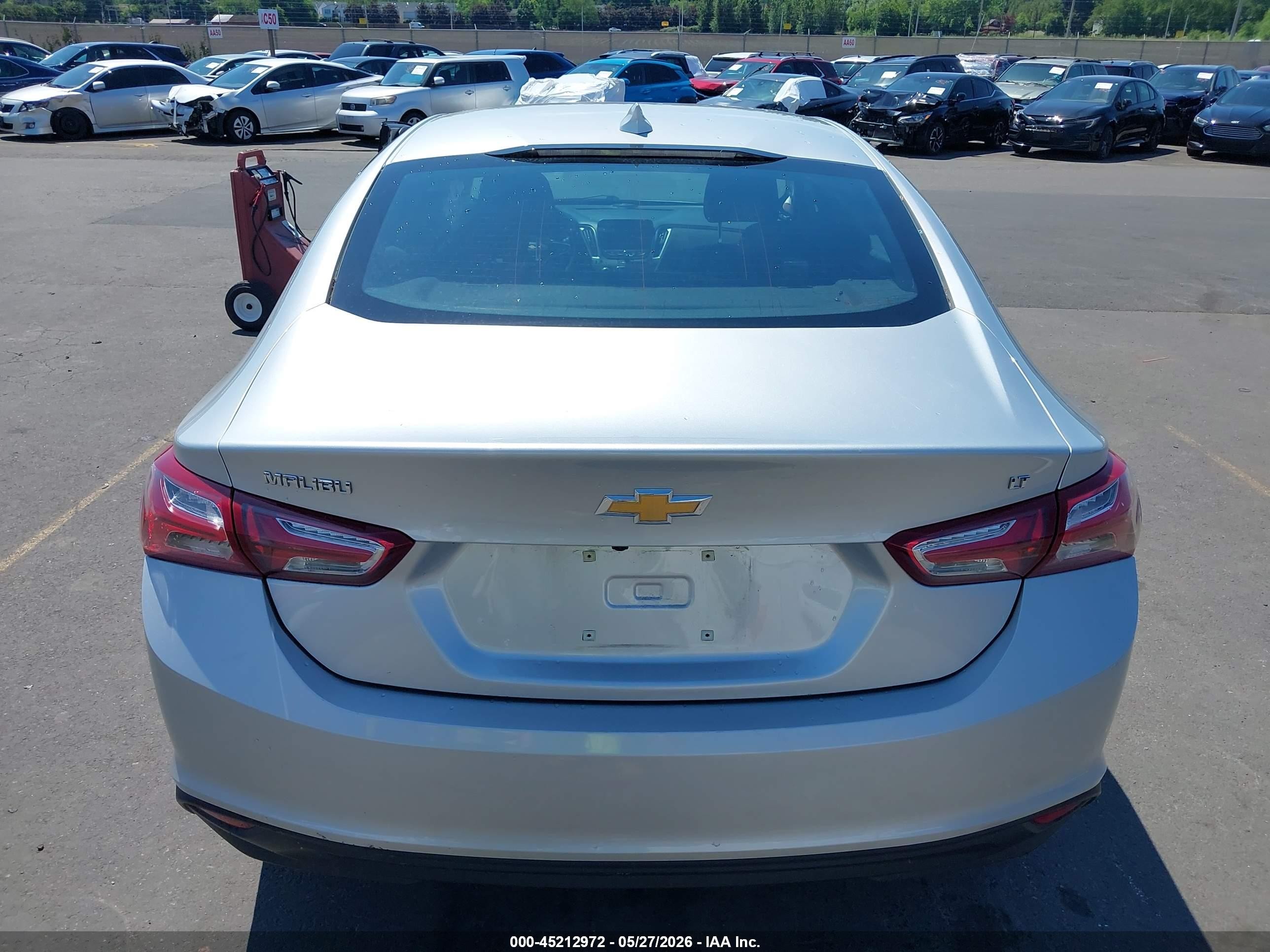 2022 Chevrolet Malibu Fwd Lt Silver vin: 1G1ZD5ST0NF154978