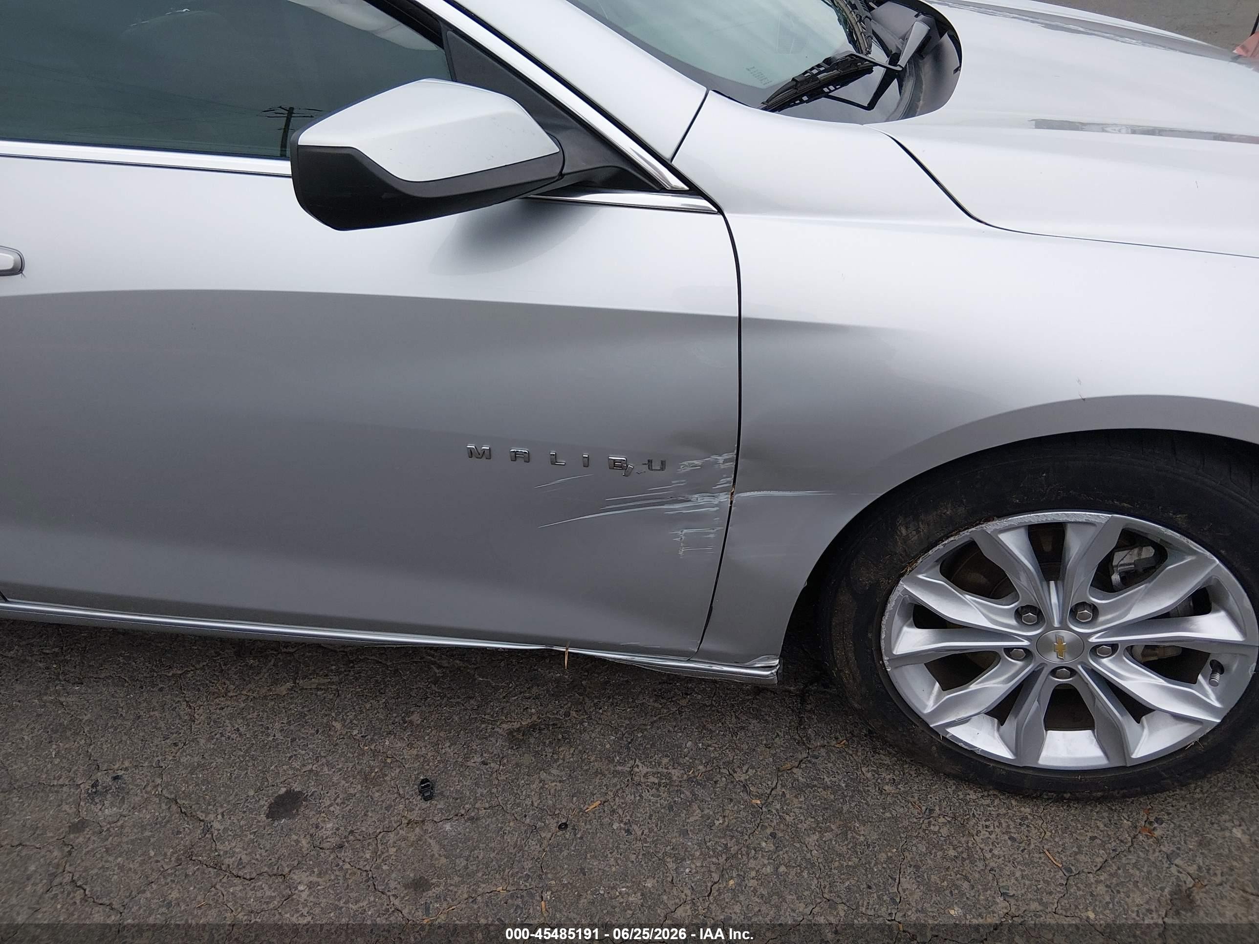 2022 Chevrolet Malibu Fwd Lt Silver vin: 1G1ZD5ST0NF159548