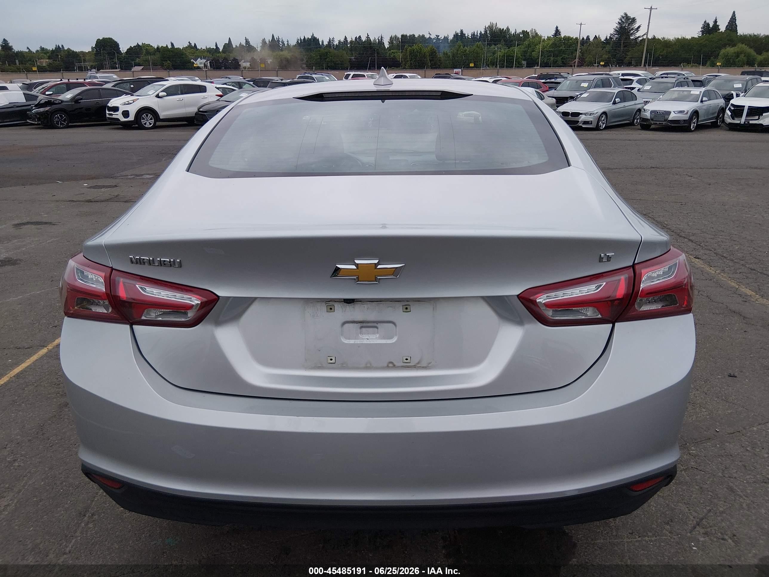 2022 Chevrolet Malibu Fwd Lt Silver vin: 1G1ZD5ST0NF159548
