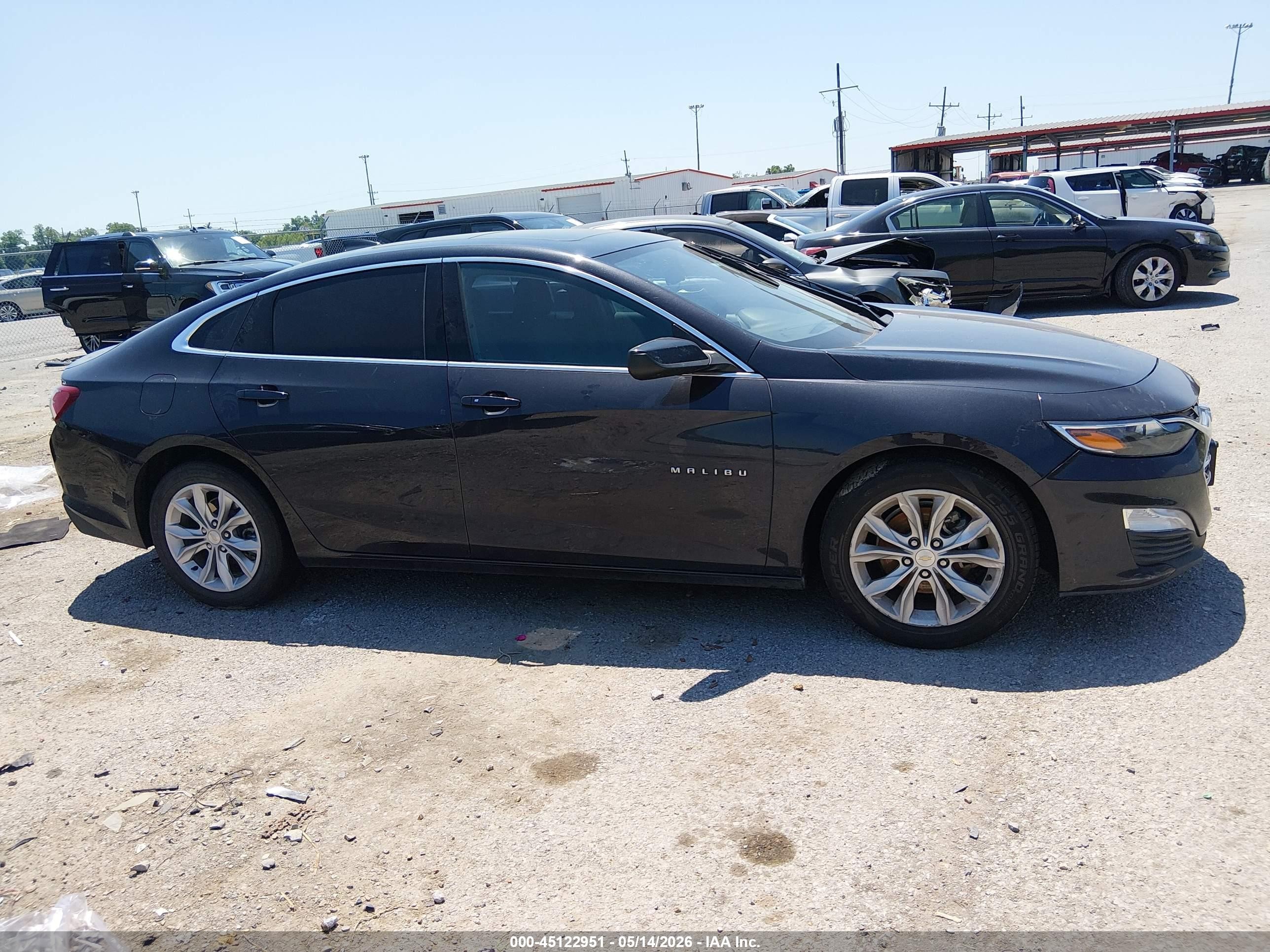 2022 Chevrolet Malibu Fwd Lt Black vin: 1G1ZD5ST0NF166306