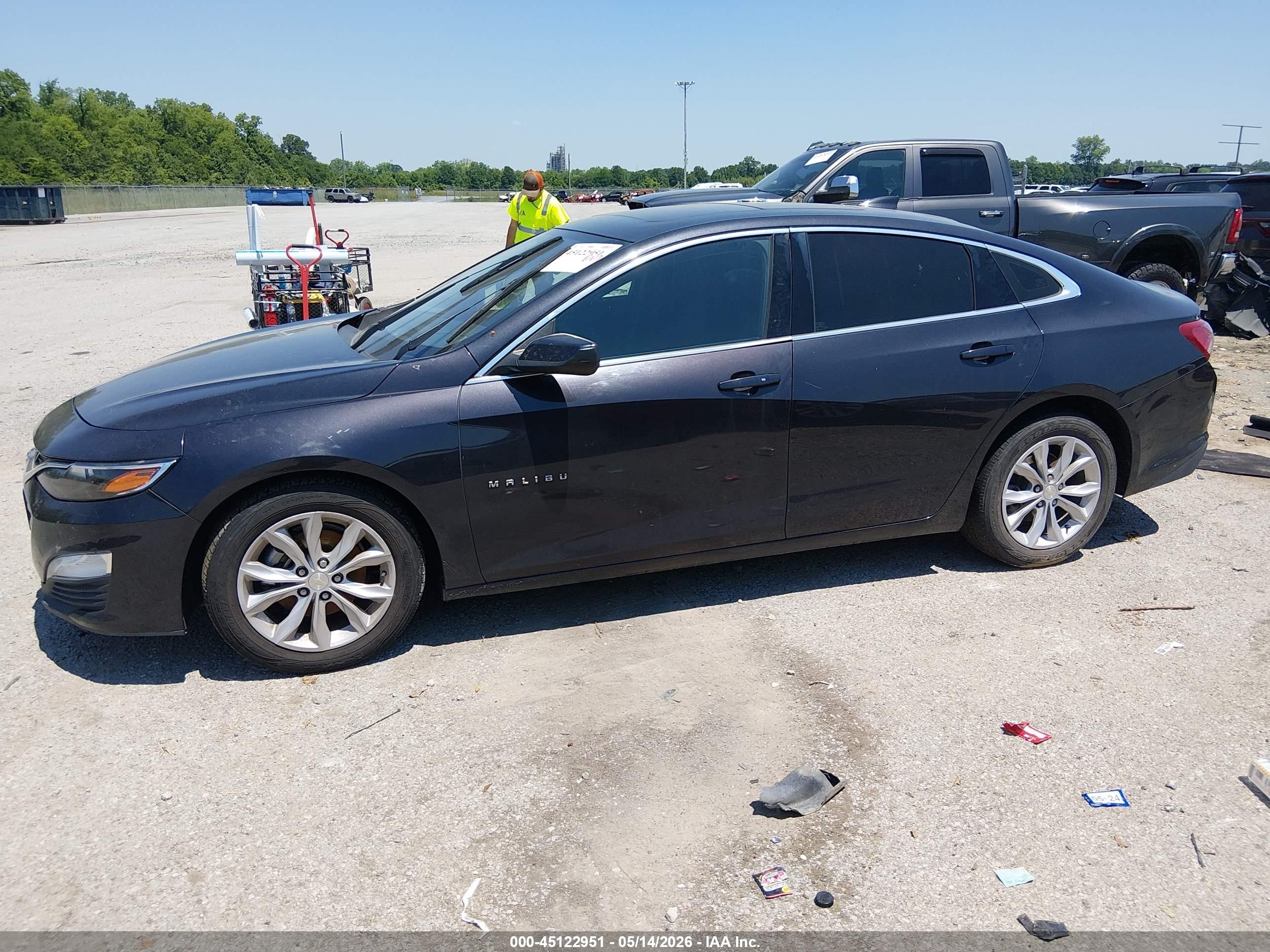2022 Chevrolet Malibu Fwd Lt Black vin: 1G1ZD5ST0NF166306