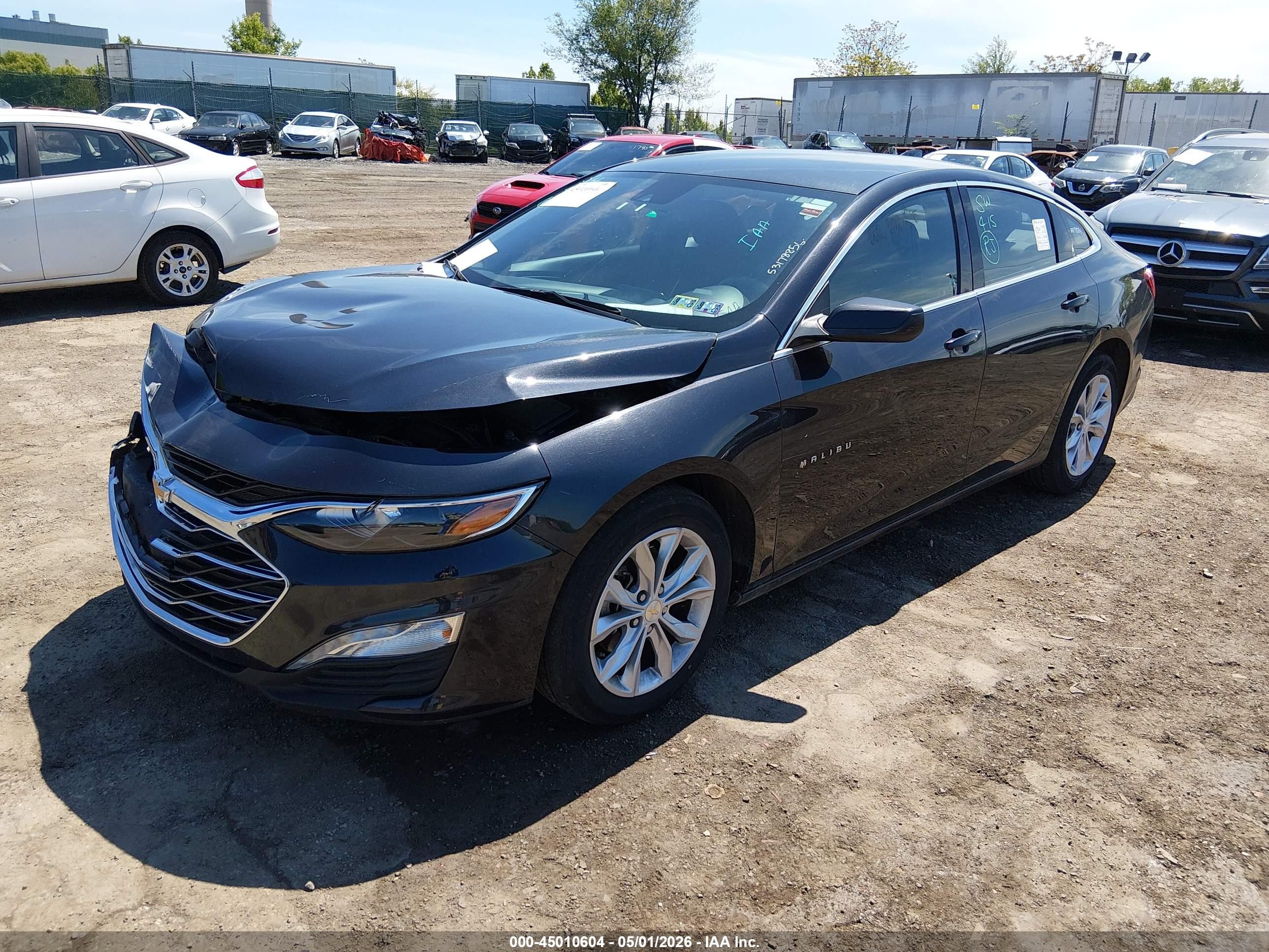 2023 Chevrolet Malibu Fwd 1lt Black vin: 1G1ZD5ST0PF239287