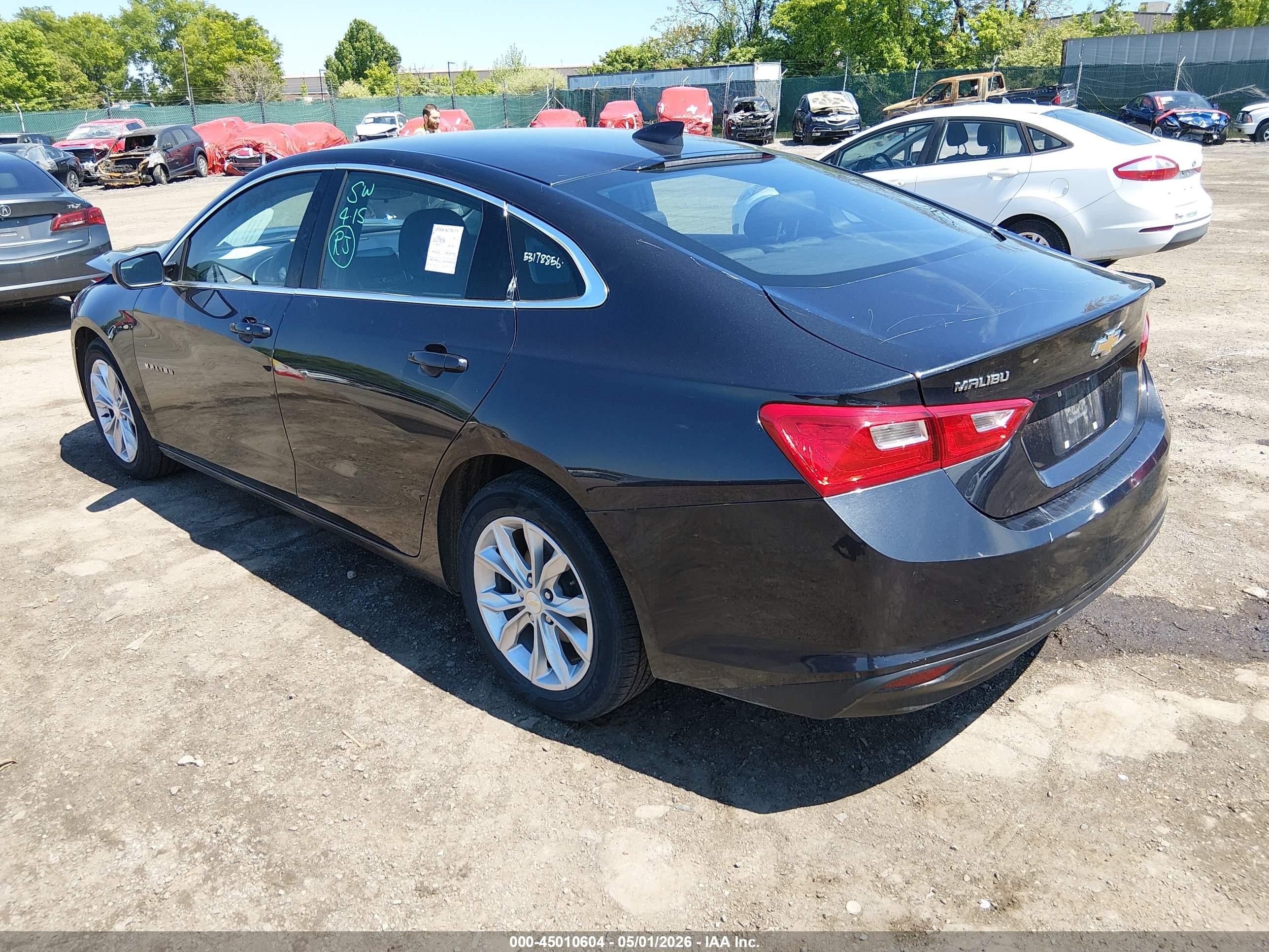 2023 Chevrolet Malibu Fwd 1lt Black vin: 1G1ZD5ST0PF239287