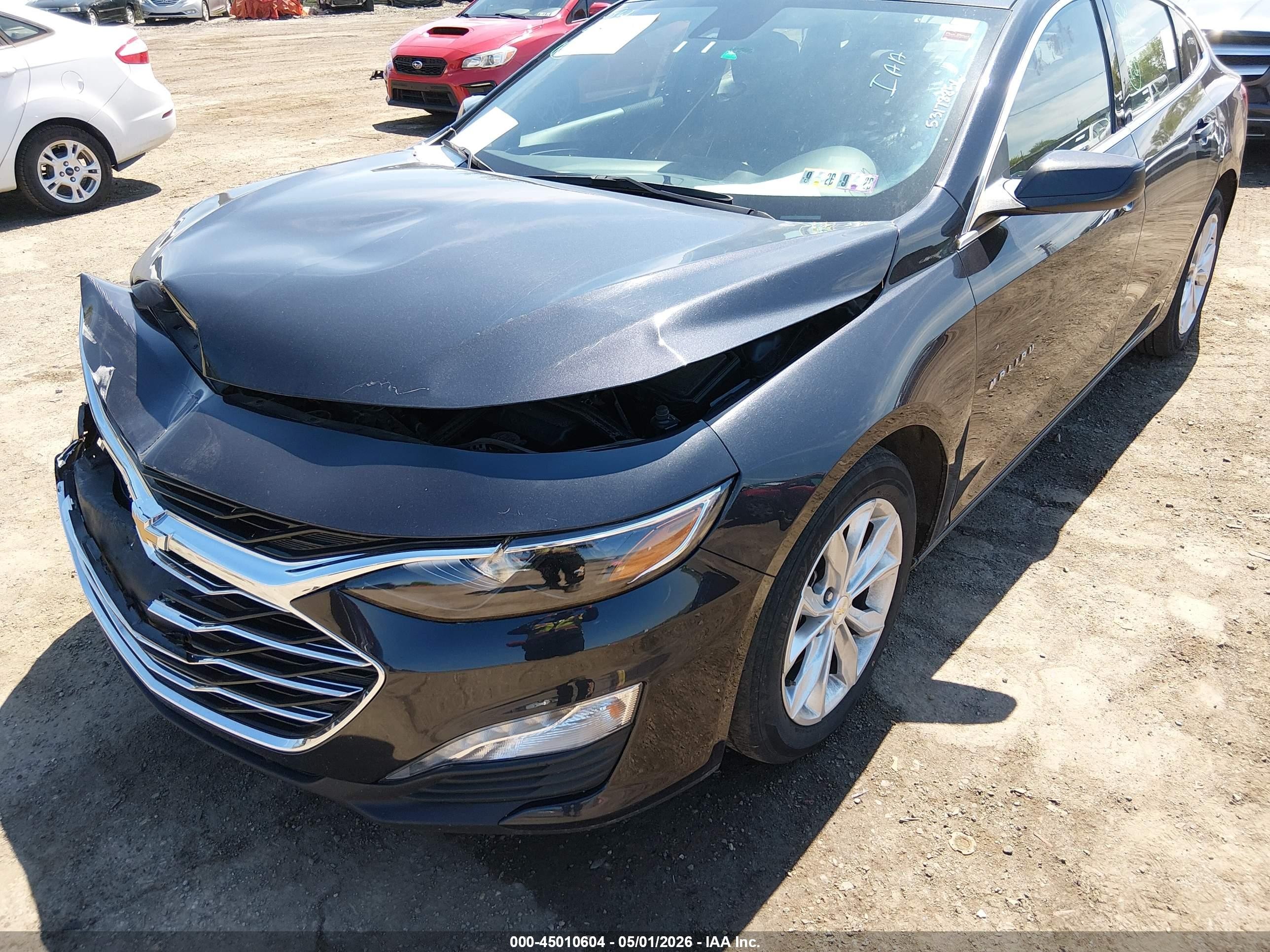 2023 Chevrolet Malibu Fwd 1lt Black vin: 1G1ZD5ST0PF239287