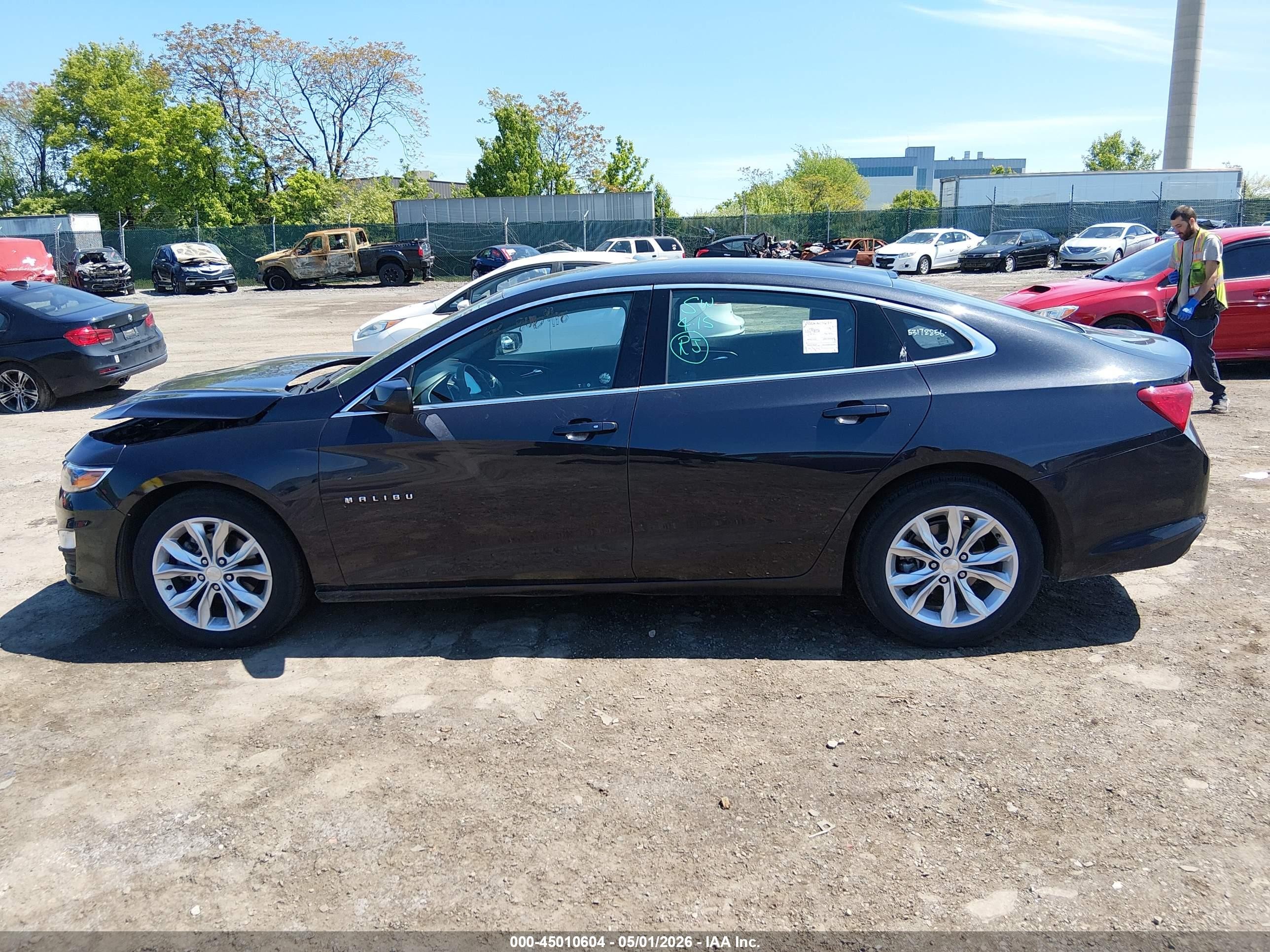 2023 Chevrolet Malibu Fwd 1lt Black vin: 1G1ZD5ST0PF239287