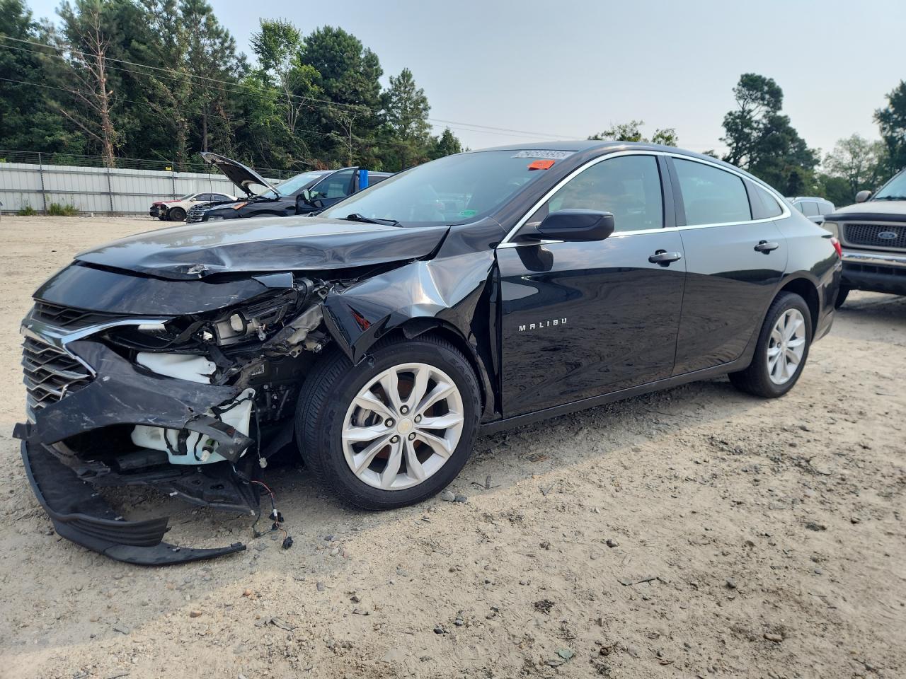 2023 Chevrolet Malibu Lt Black vin: 1G1ZD5ST0PF251102 Damage: Left Front Fender, Broken, Replacement Required