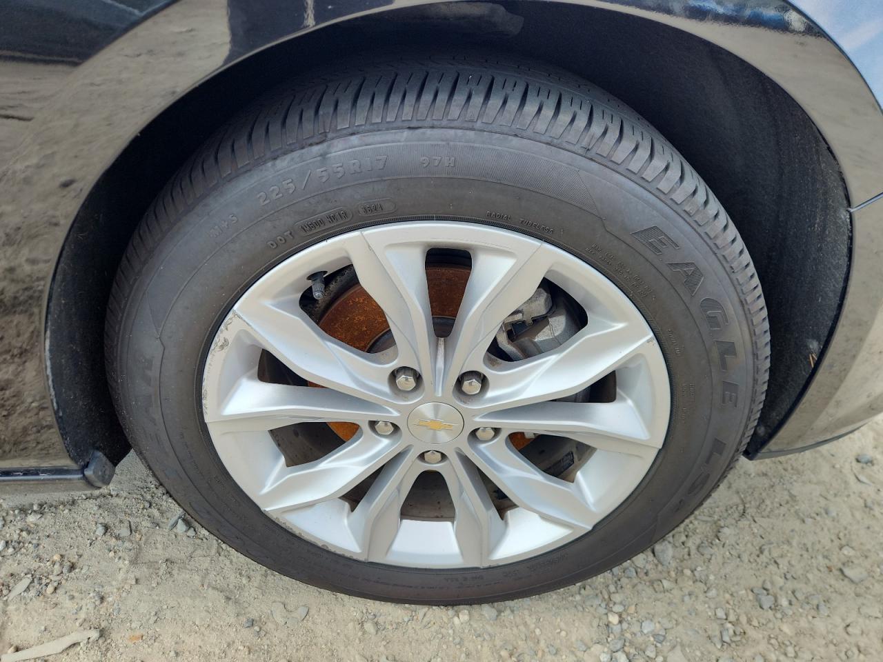 2023 Chevrolet Malibu Lt Black vin: 1G1ZD5ST0PF251102 Damage: Right Front Wheel, Curb Rash, > 12 Inches