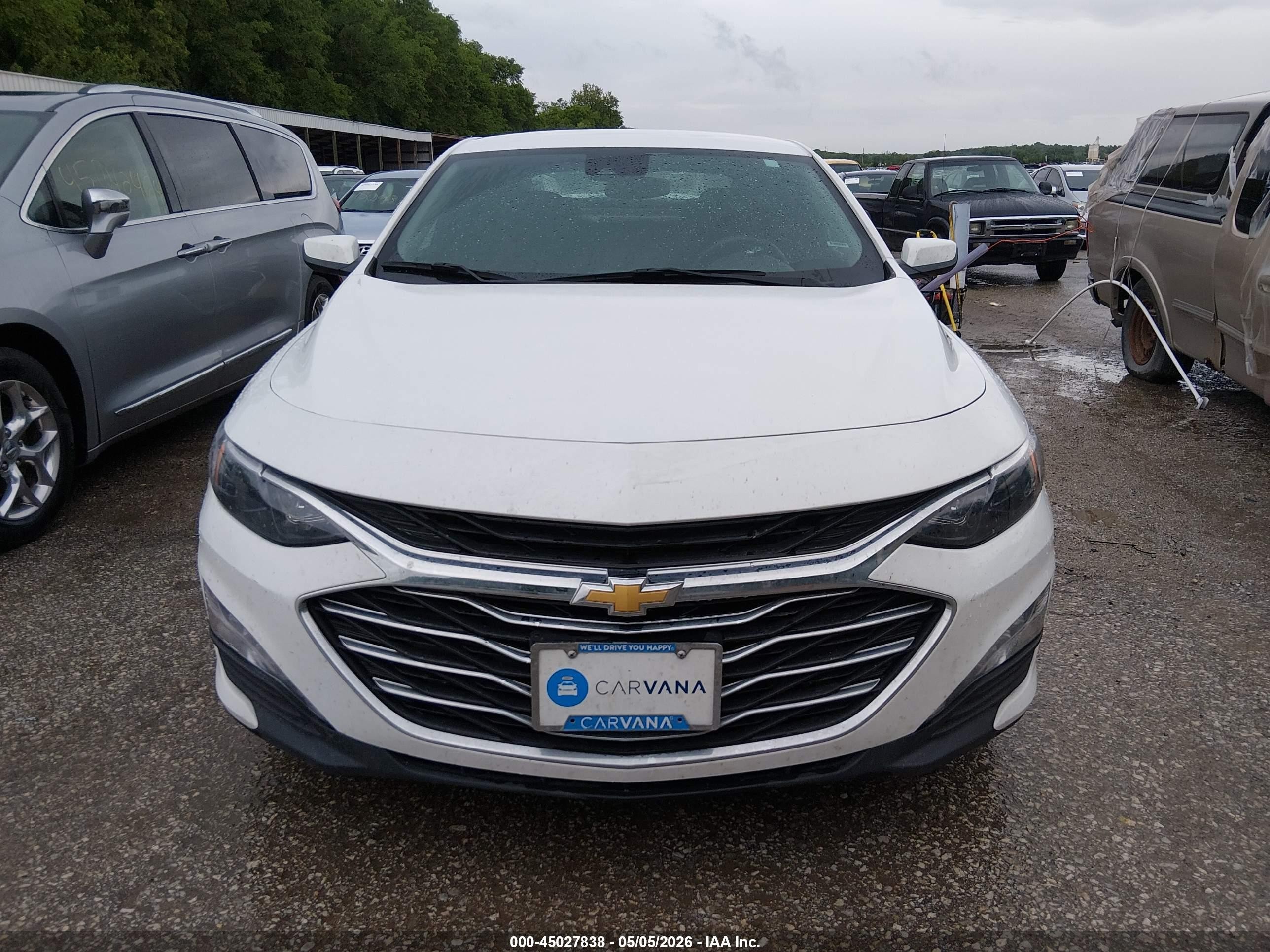 2024 Chevrolet Malibu Fwd 1lt Белый vin: 1G1ZD5ST0RF160852