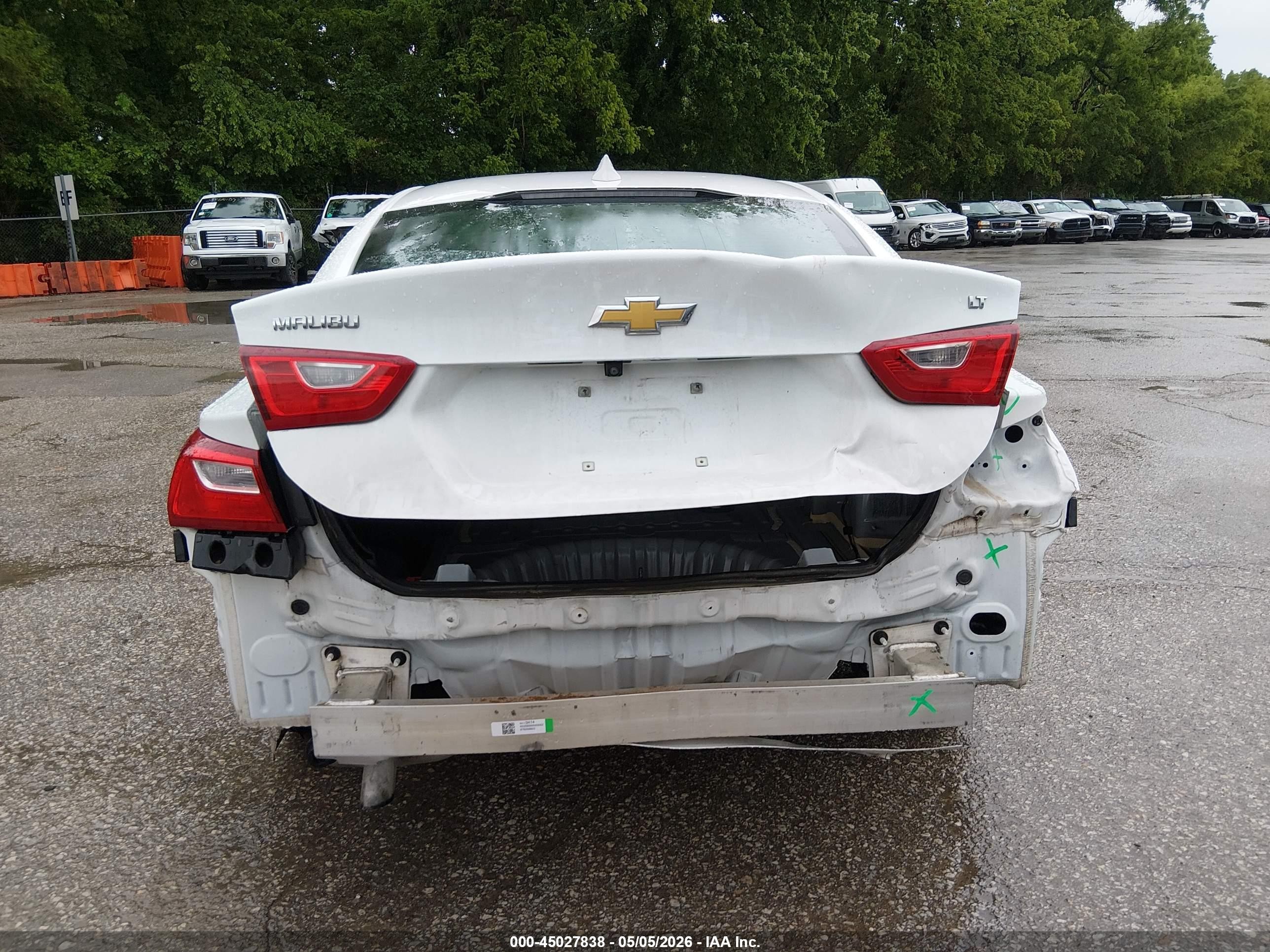2024 Chevrolet Malibu Fwd 1lt Белый vin: 1G1ZD5ST0RF160852