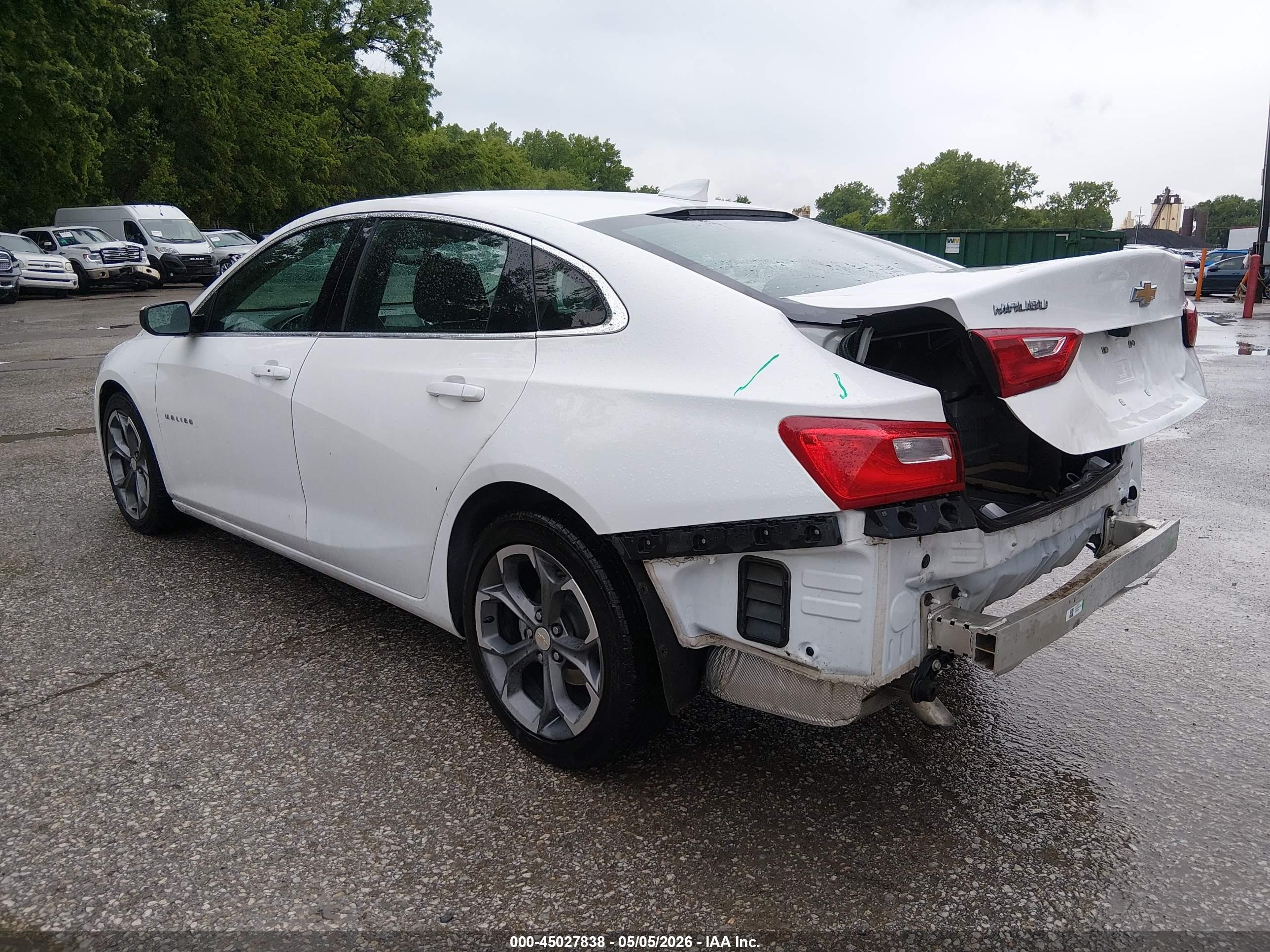 2024 Chevrolet Malibu Fwd 1lt Белый vin: 1G1ZD5ST0RF160852