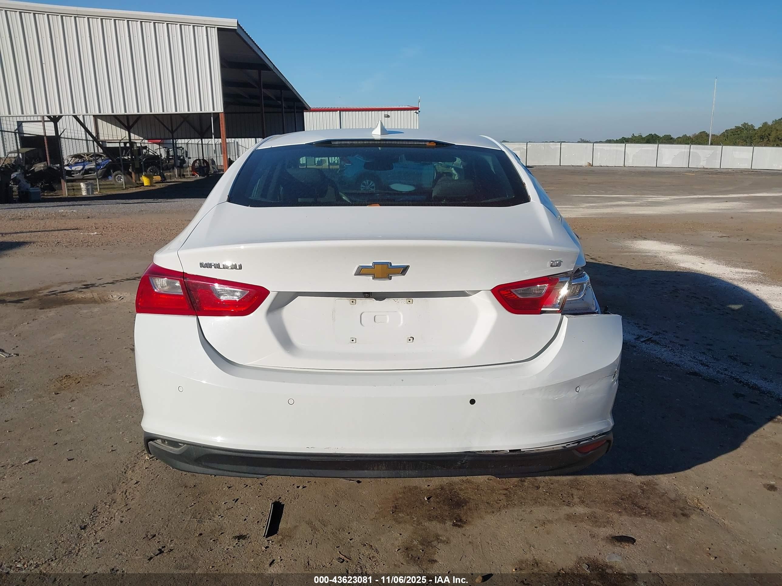 2025 Chevrolet Malibu Fwd 1lt White vin: 1G1ZD5ST0SF117540