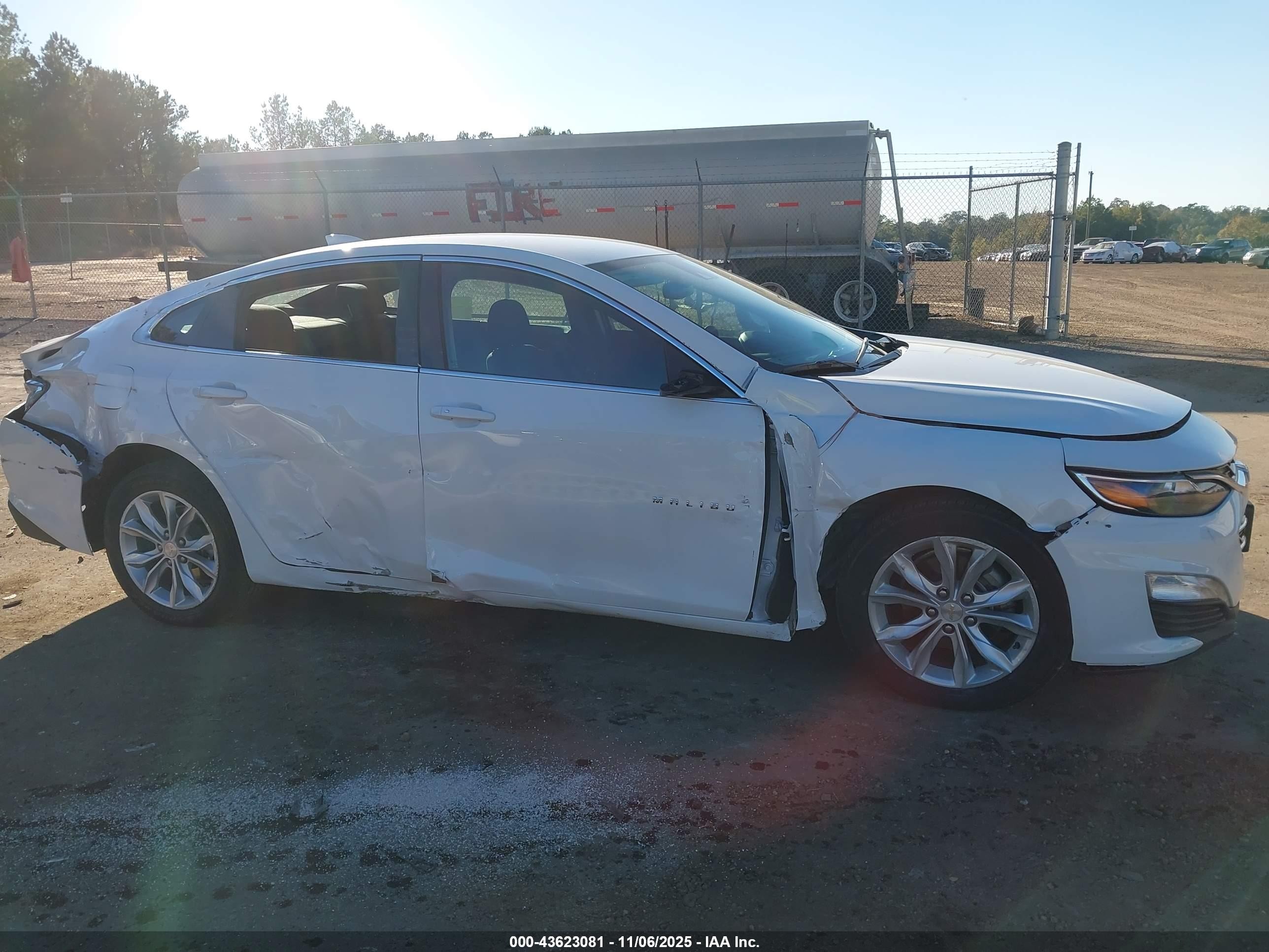 2025 Chevrolet Malibu Fwd 1lt White vin: 1G1ZD5ST0SF117540