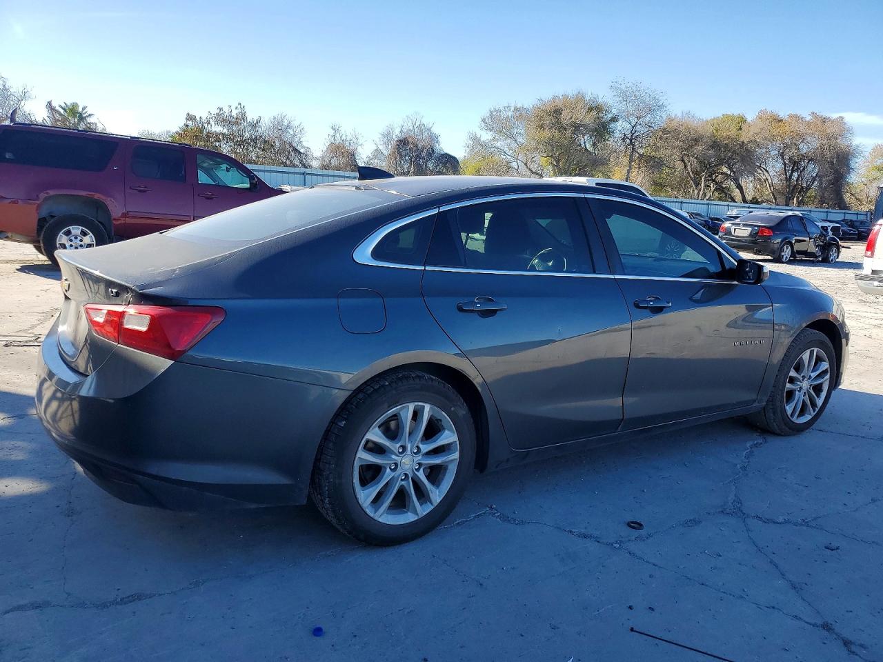 2018 Chevrolet Malibu Lt Серый vin: 1G1ZD5ST1JF121529